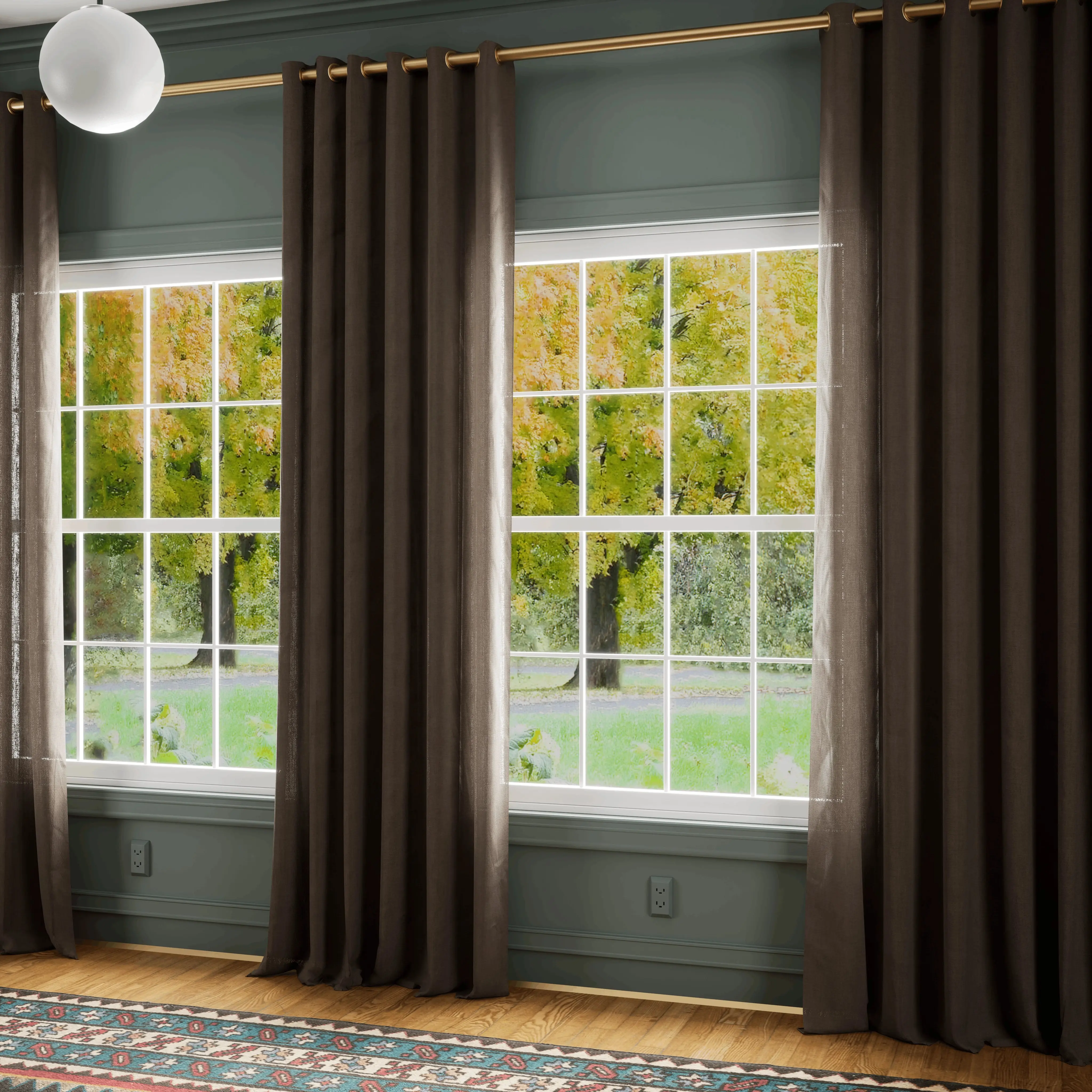 Patti Premium Belgian Flax Linen Curtains Grommet - Image 5