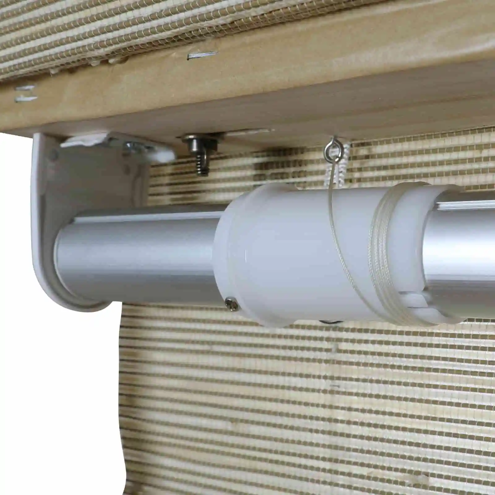 Rae Motorized Window Shades Bamboo Woven - Series P - Image 13