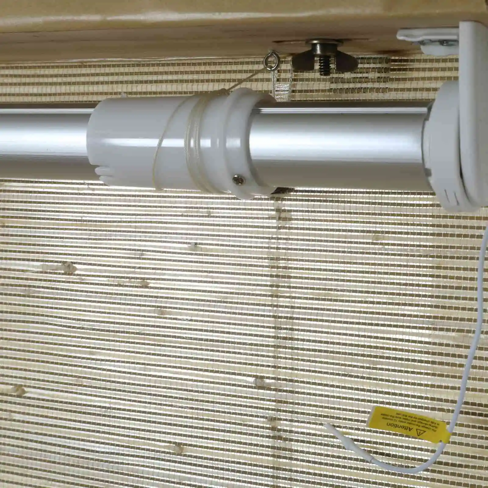 Rae Motorized Window Shades Bamboo Woven - Series P - Image 14