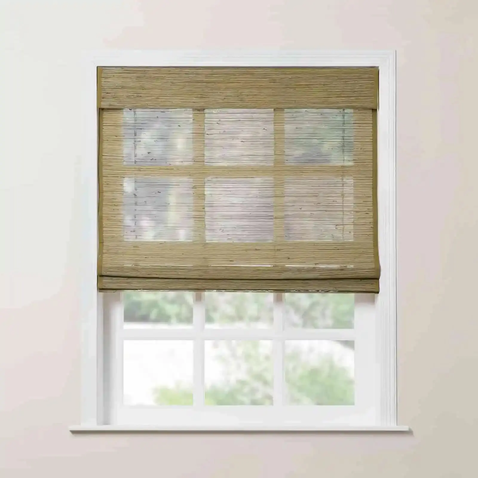 Rae Motorized Window Shades Bamboo Woven - Series P - Image 19