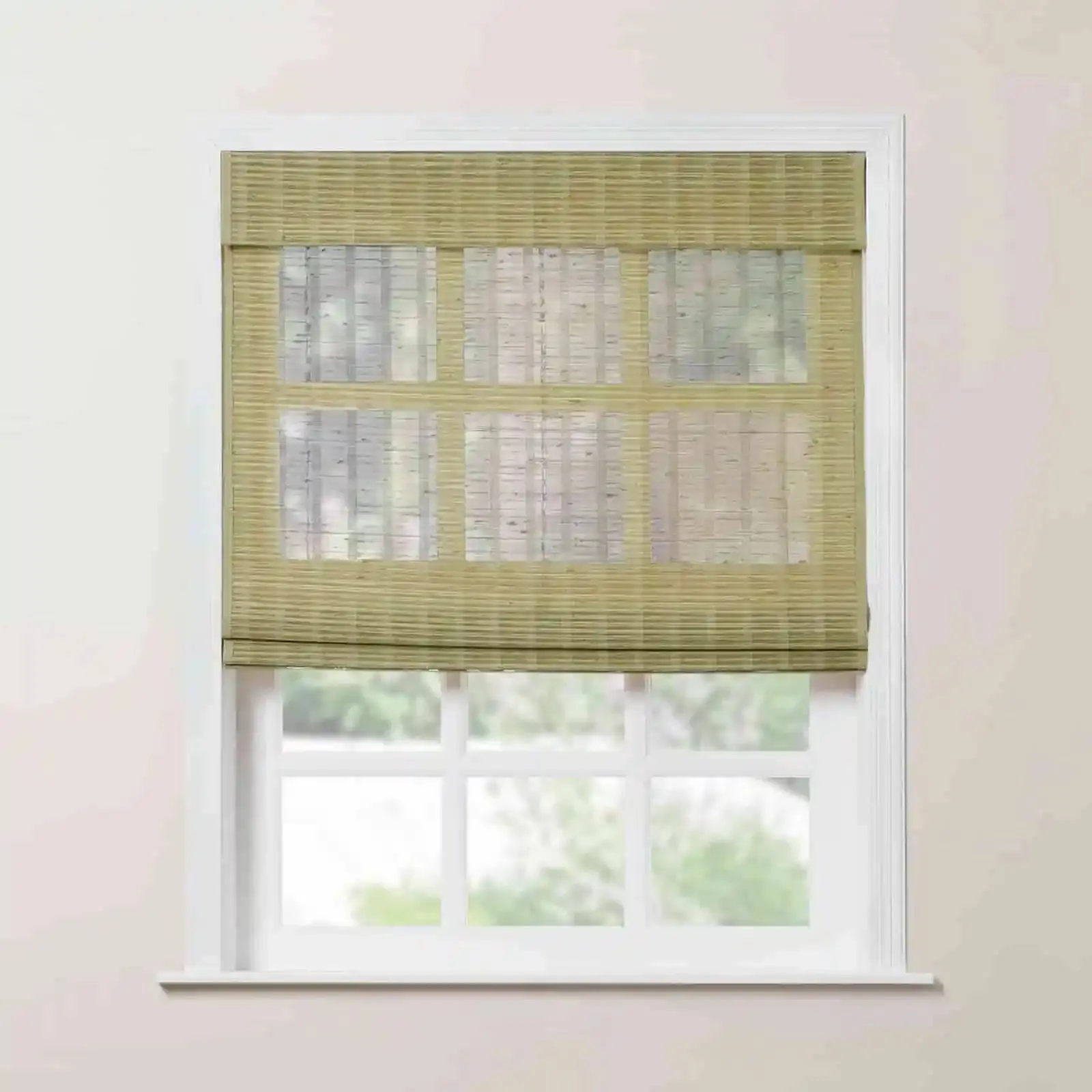 Rae Motorized Window Shades Bamboo Woven - Series P - Image 23