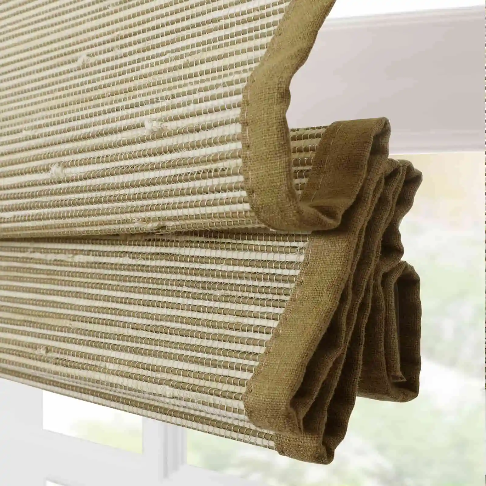 Rae Motorized Window Shades Bamboo Woven - Series P - Image 9