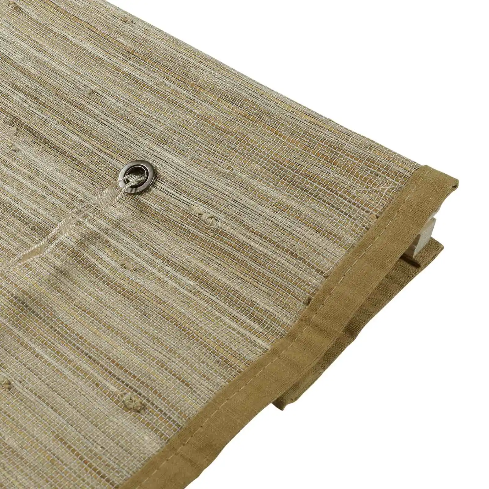 Rae Natural Jute Flax Woven Shade - Khaki - Image 8