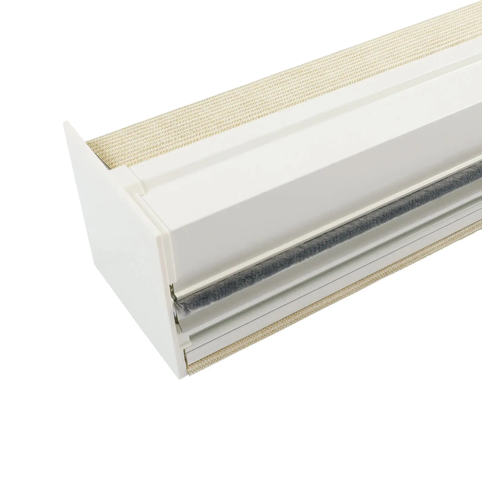 Rae Natural Jute Woven Wood Roller Shades Cordless - Image 27