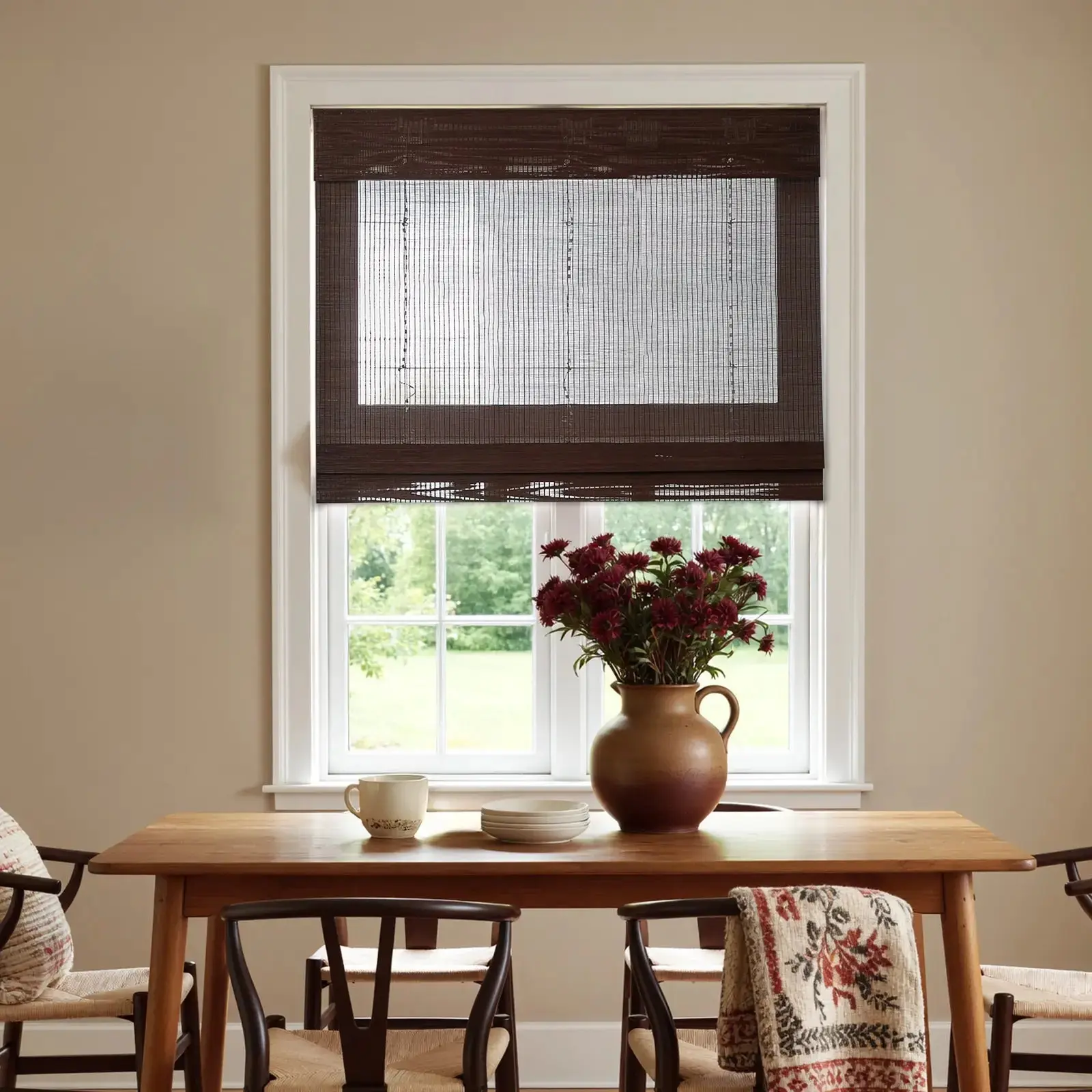 Rae Natural Pure Bamboo Woven Shades - Series Z - Image 16