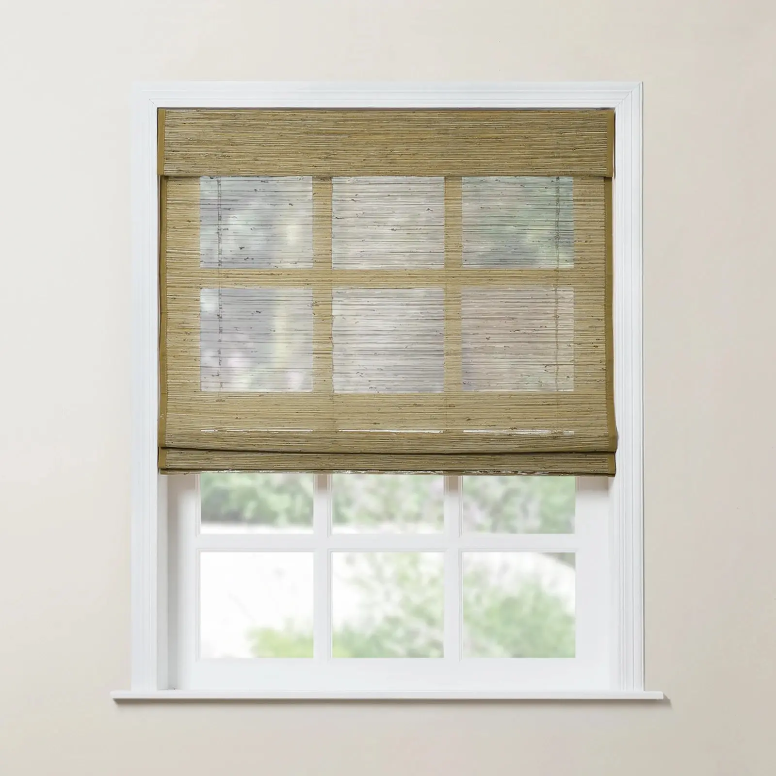 Rae Natural Ramie Bamboo Woven Shades - Series P - Image 11