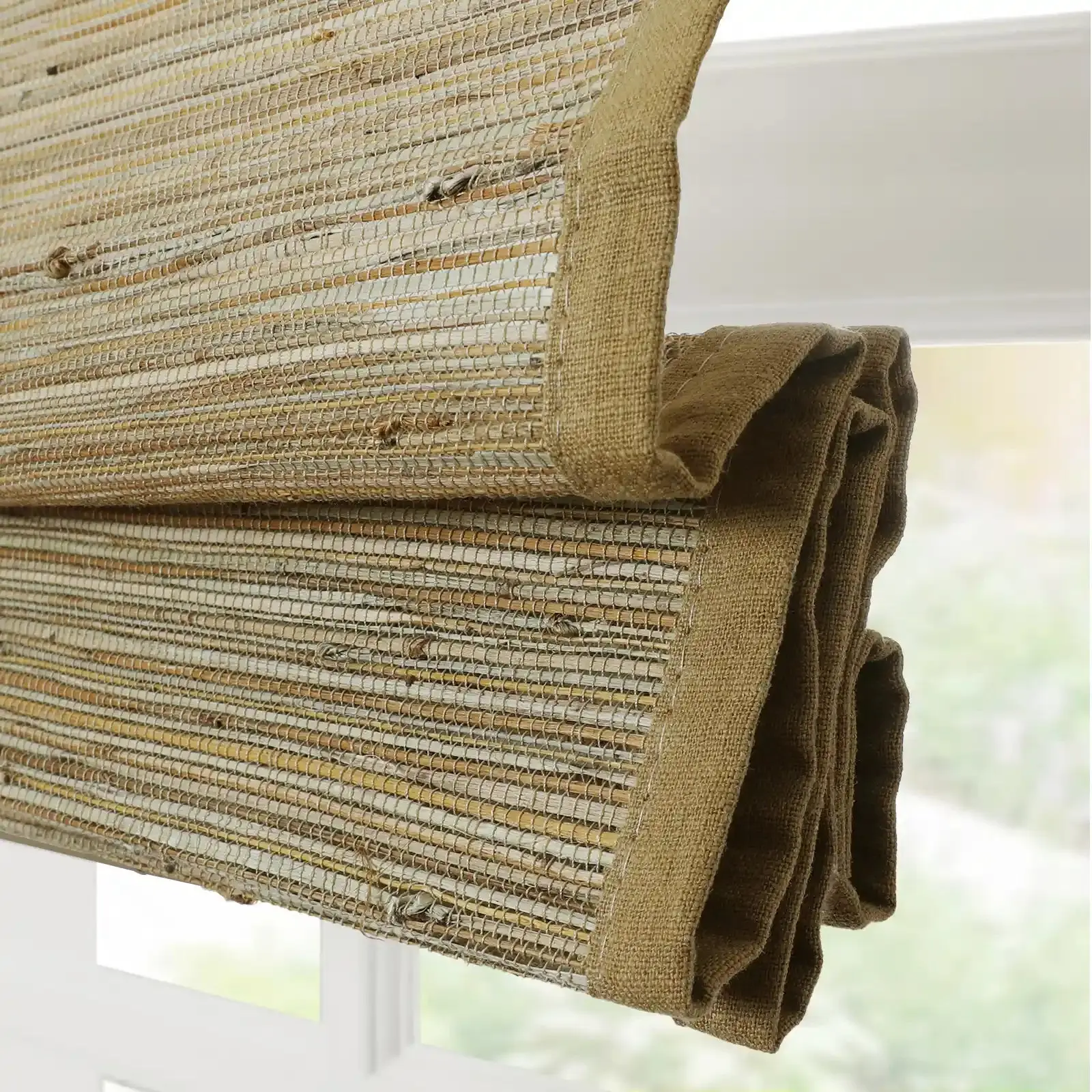 Rae Natural Ramie Bamboo Woven Shades - Series P - Image 14