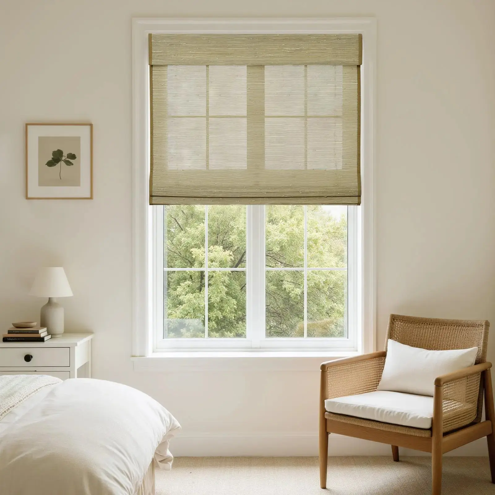 Rae Natural Ramie Bamboo Woven Shades - Series P - Image 52