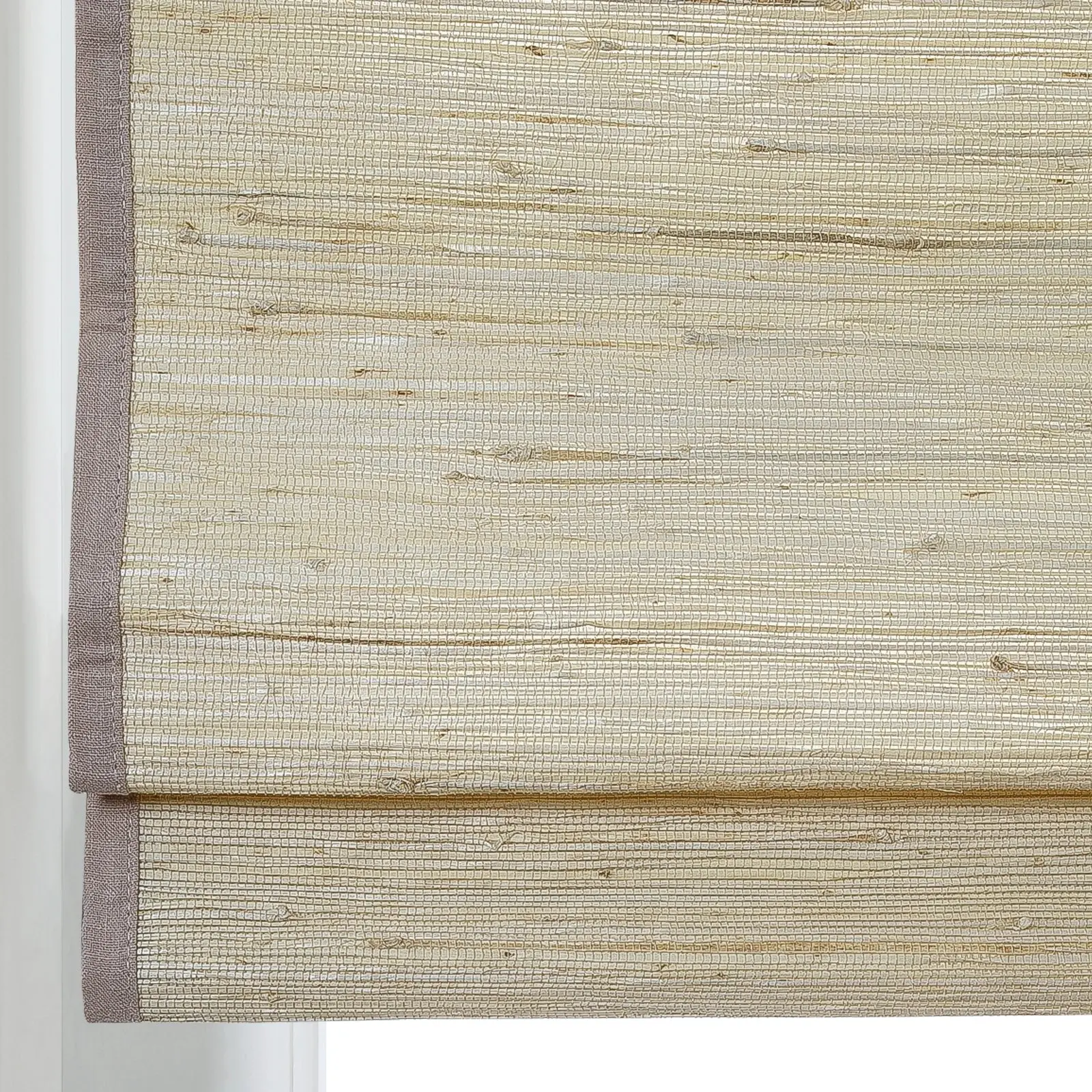 Rae Natural Ramie Flax Woven Wood Shades - Series C - Image 4