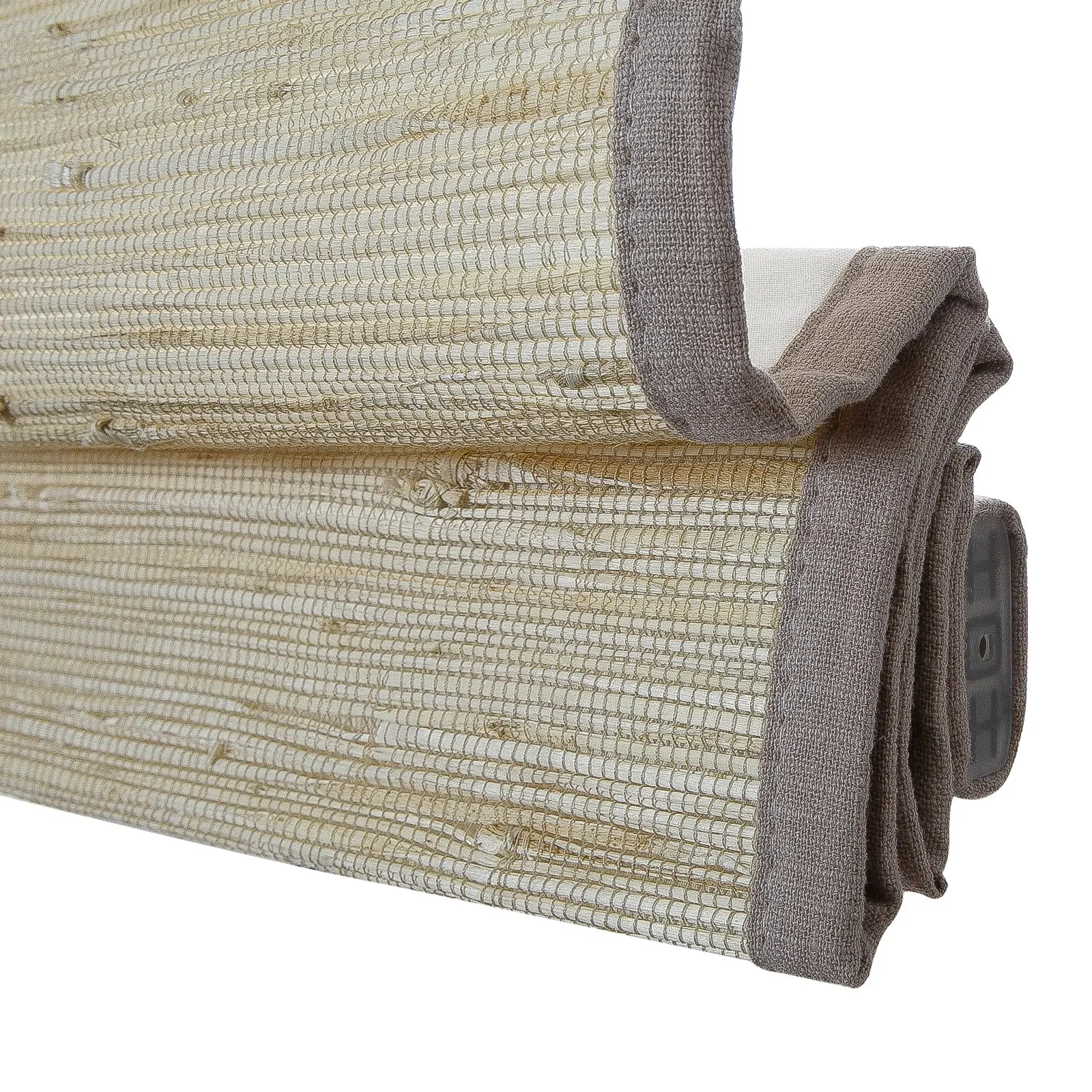 Rae Natural Ramie Flax Woven Wood Shades - Series C - Image 6
