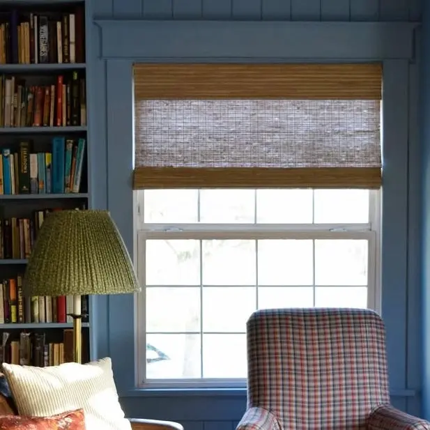 Rae Natural Ramie Flax Woven Wood Shades - Series C - Image 68
