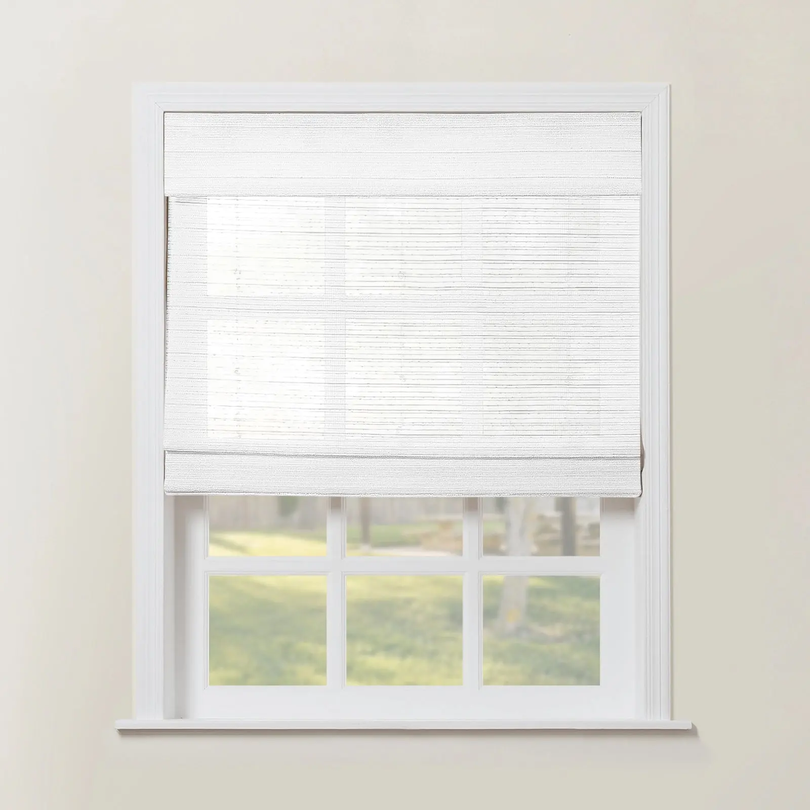 Rae Natural Ramie Flax Woven Wood Shades - Series C - Image 97