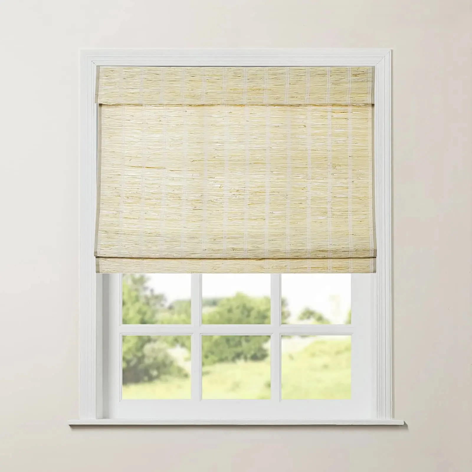Rae Natural Ramie Jute Woven Wood Shades - Series M - Image 16