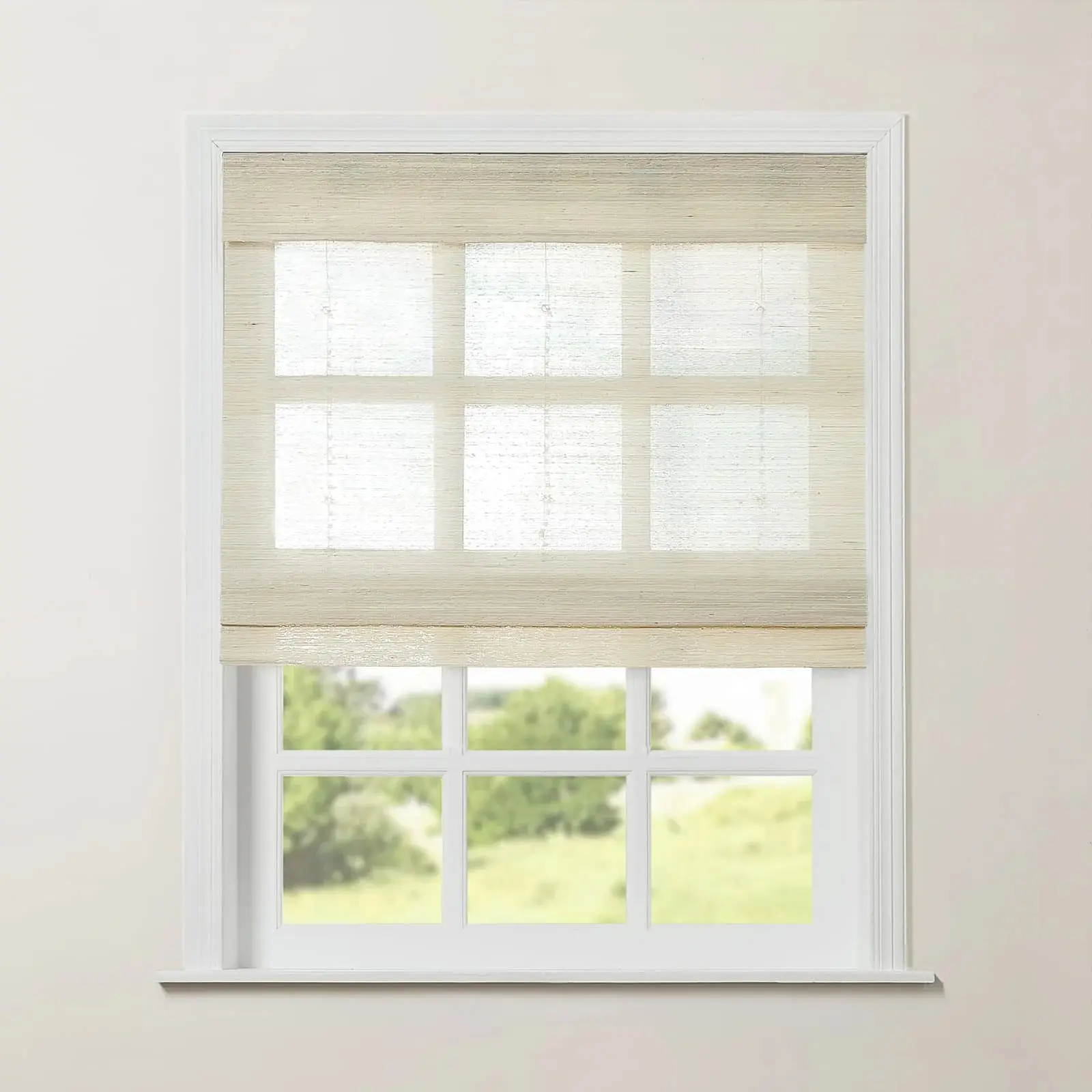 Rae Natural Ramie Jute Woven Wood Shades - Series M - Image 58