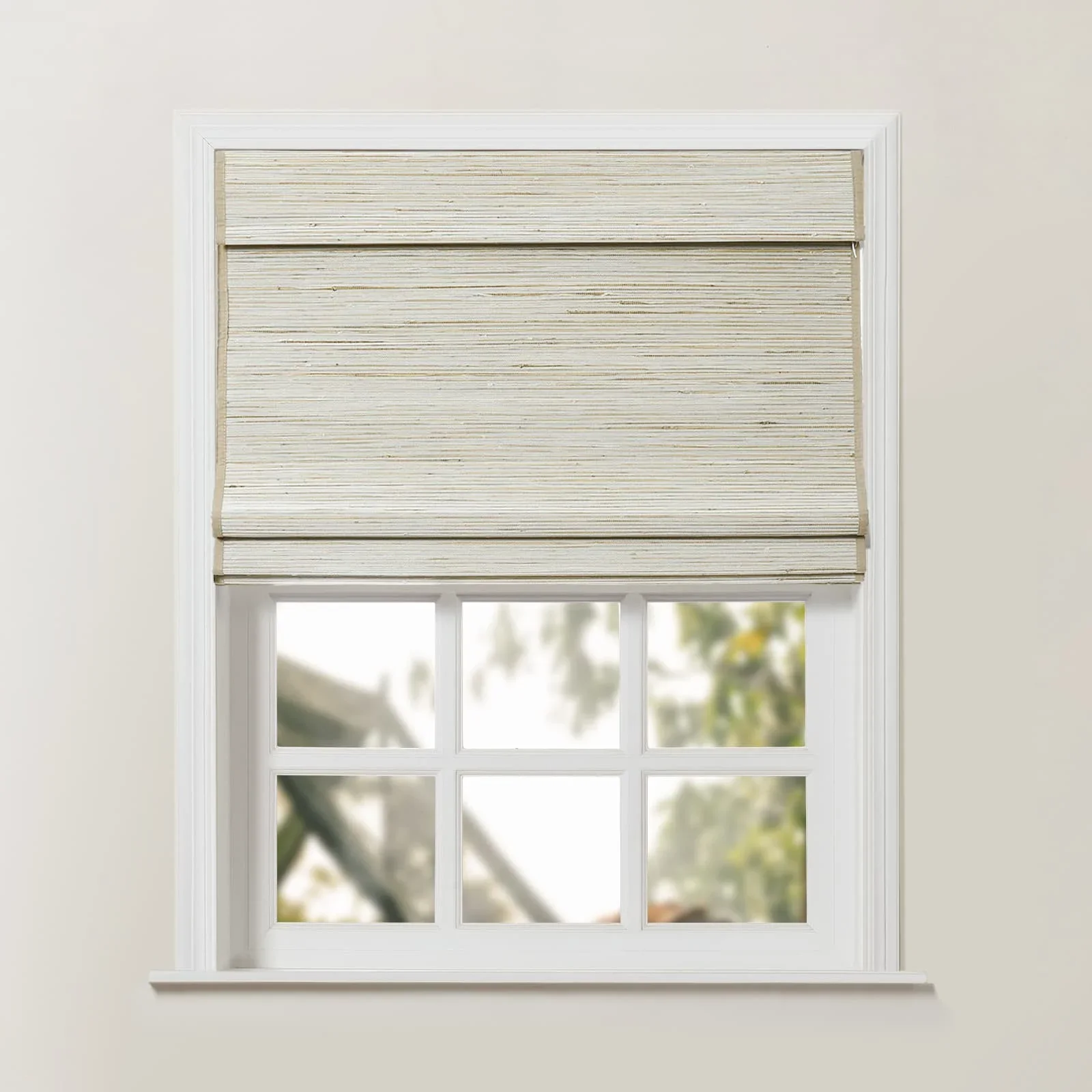 Rae Natural Ramie Jute Woven Wood Shades - Series D - Image 5