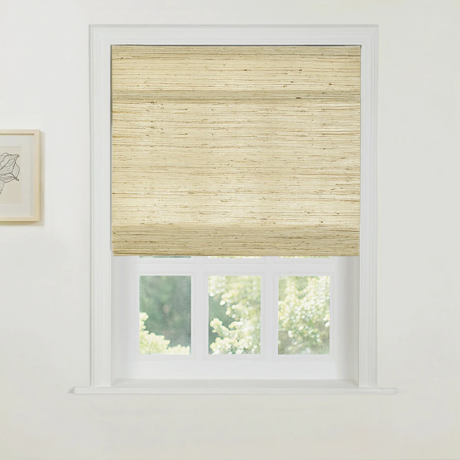 Rae Natural Ramie Jute Woven Wood Shades - Series W - Image 3