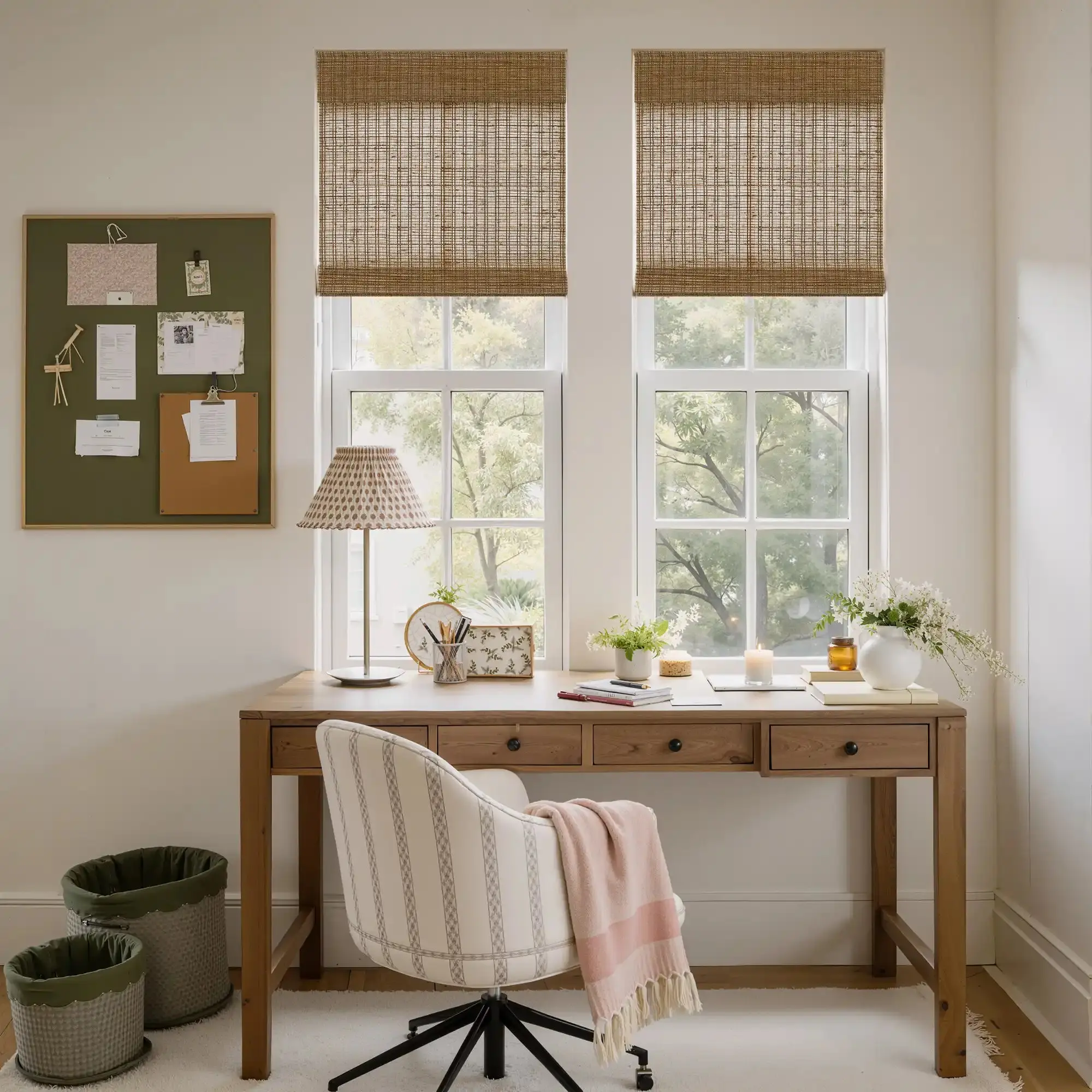 Rae Natural Ramie Jute Woven Wood Shades - Series W - Image 40