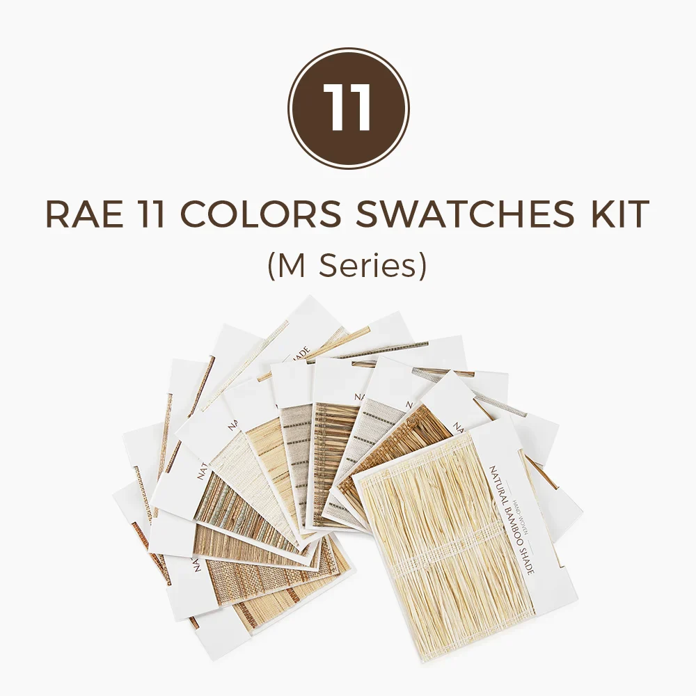 Rae Natural Woven Shade Swatches Kits - Image 3