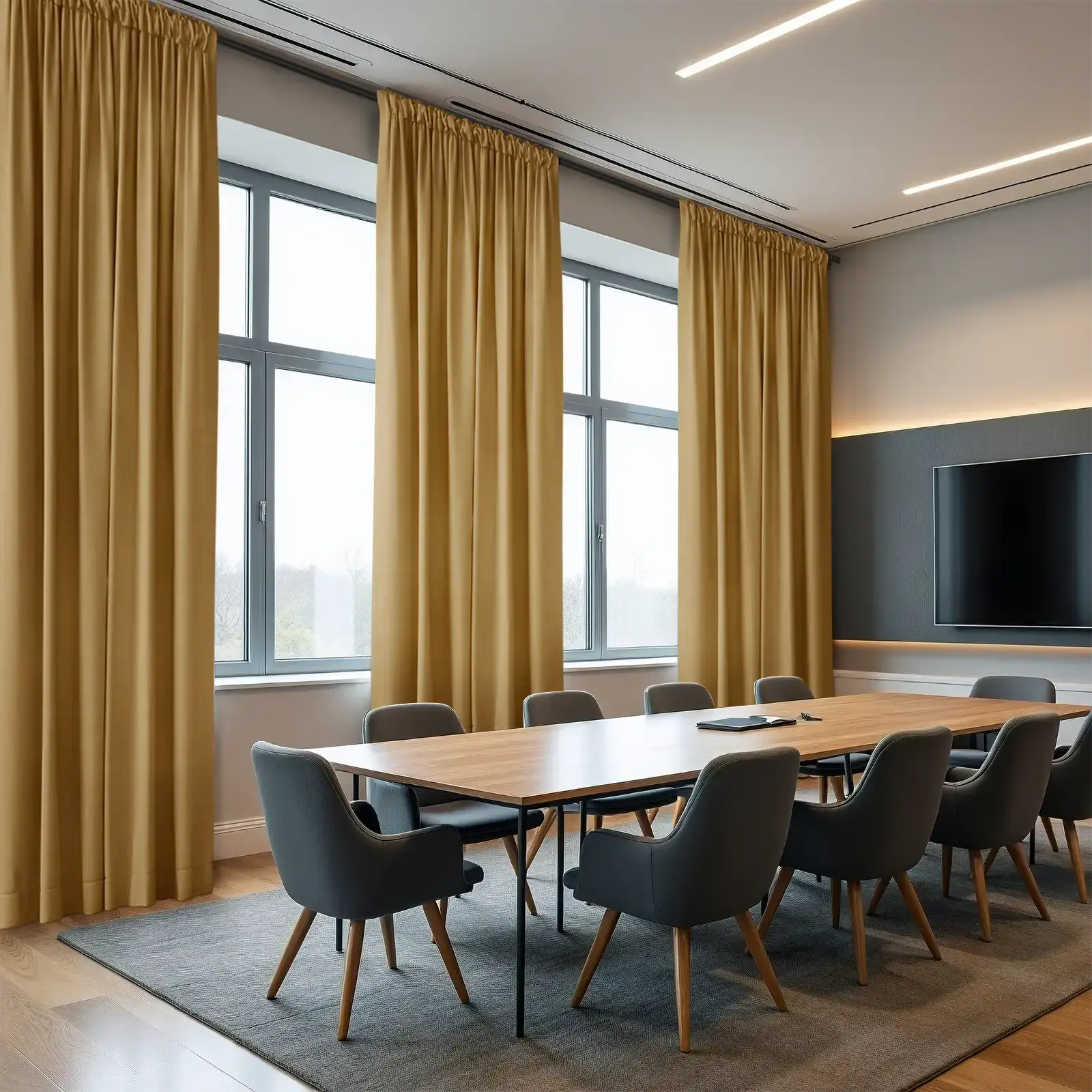 REGAL Fireproof Flame Retardant Curtain Soft Top - Image 14