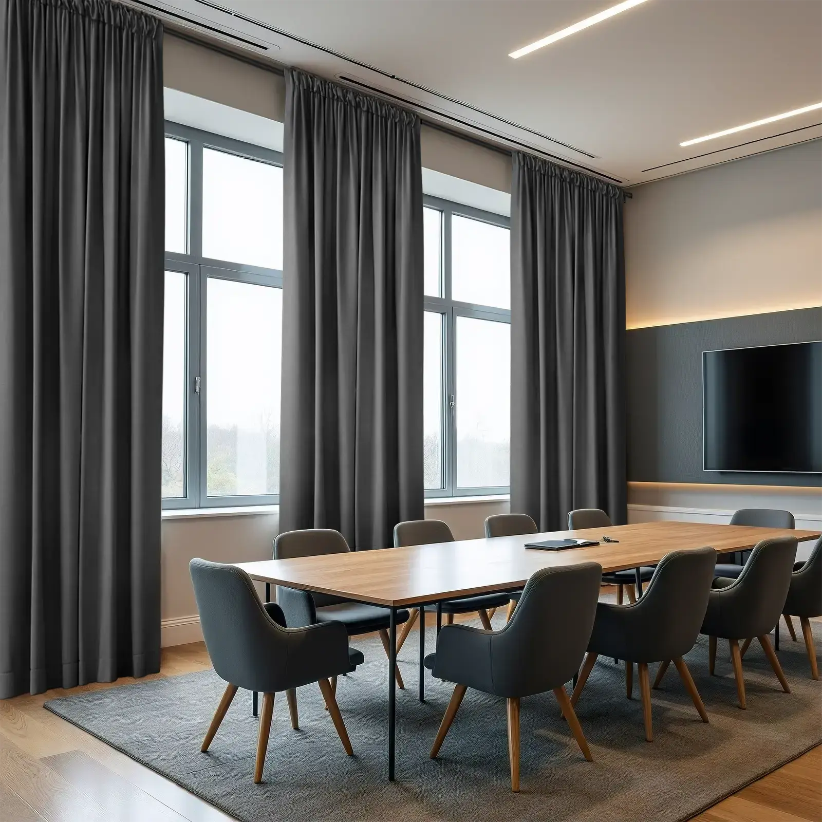 REGAL Fireproof Flame Retardant Curtain Soft Top - Image 16