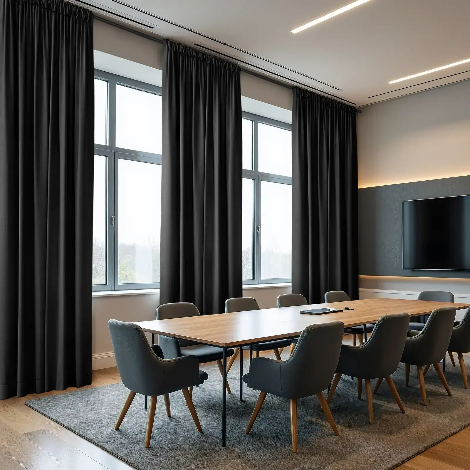 REGAL Fireproof Flame Retardant Curtain Soft Top - Image 9