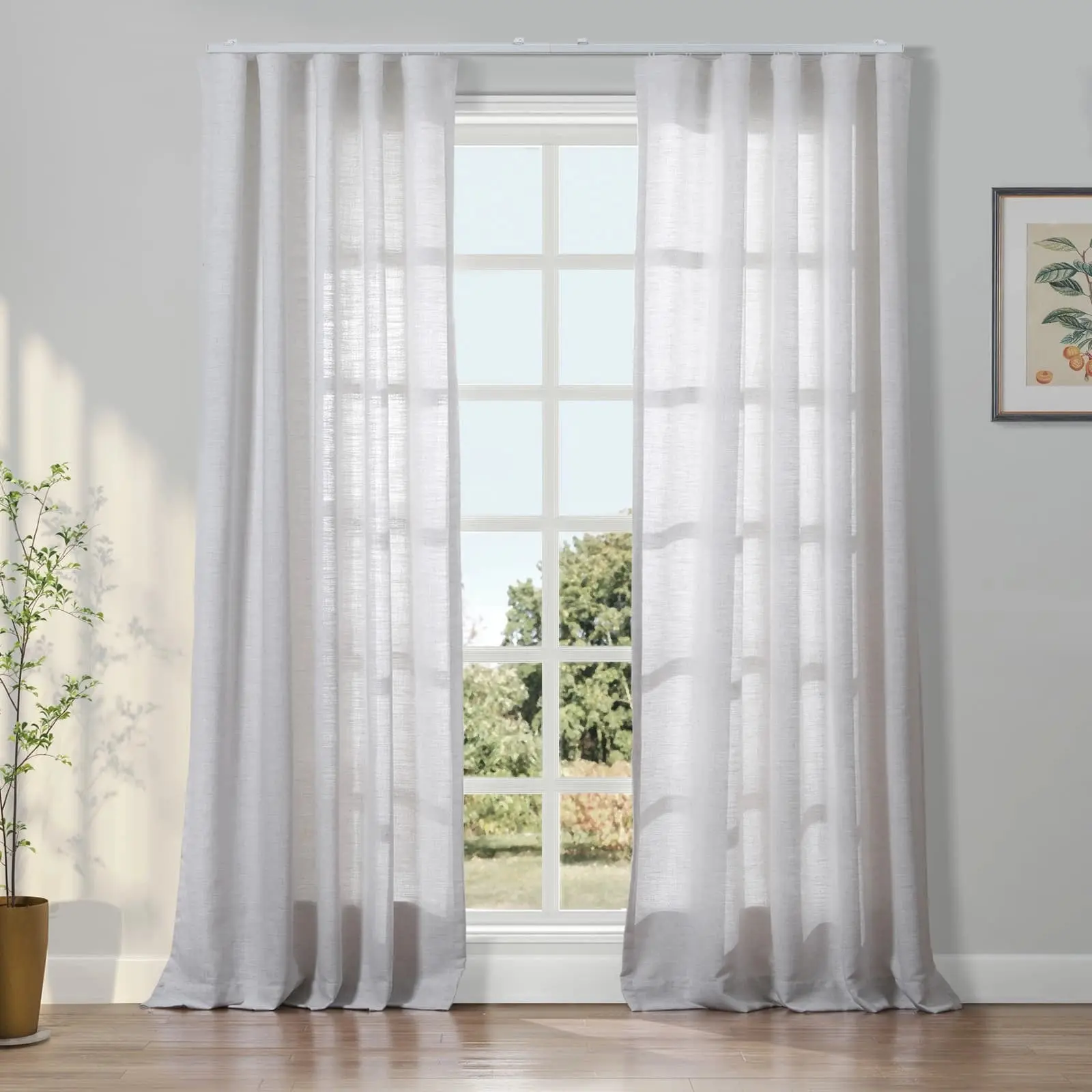 Liz Linen Ripple Fold Drapery - Image 22