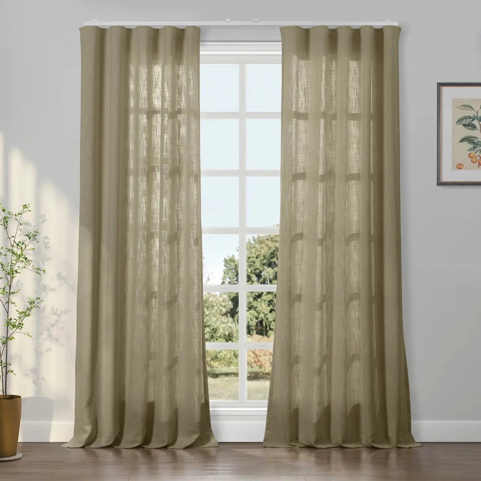 Liz Linen Ripple Fold Drapery - Image 29