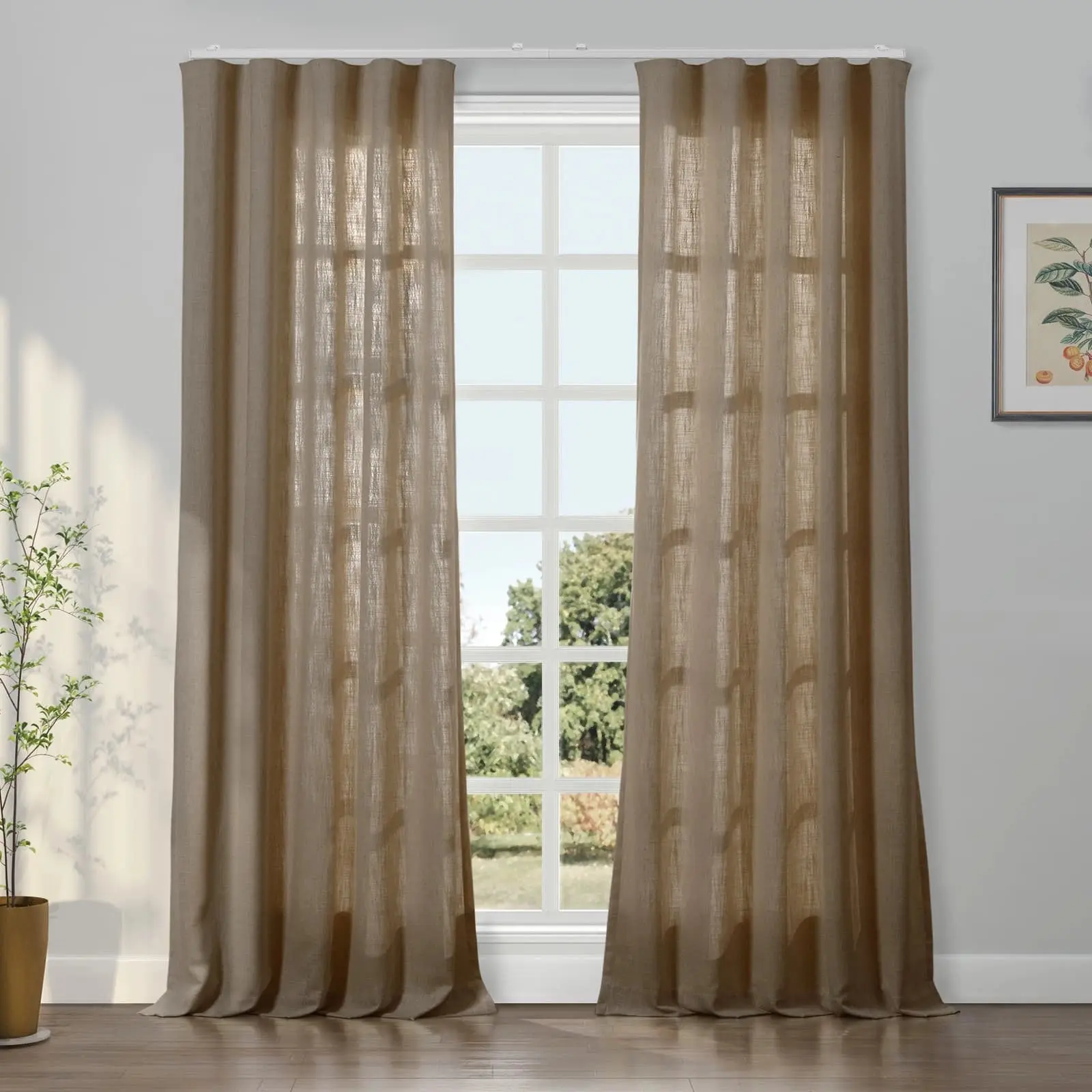 Liz Linen Ripple Fold Drapery - Image 30