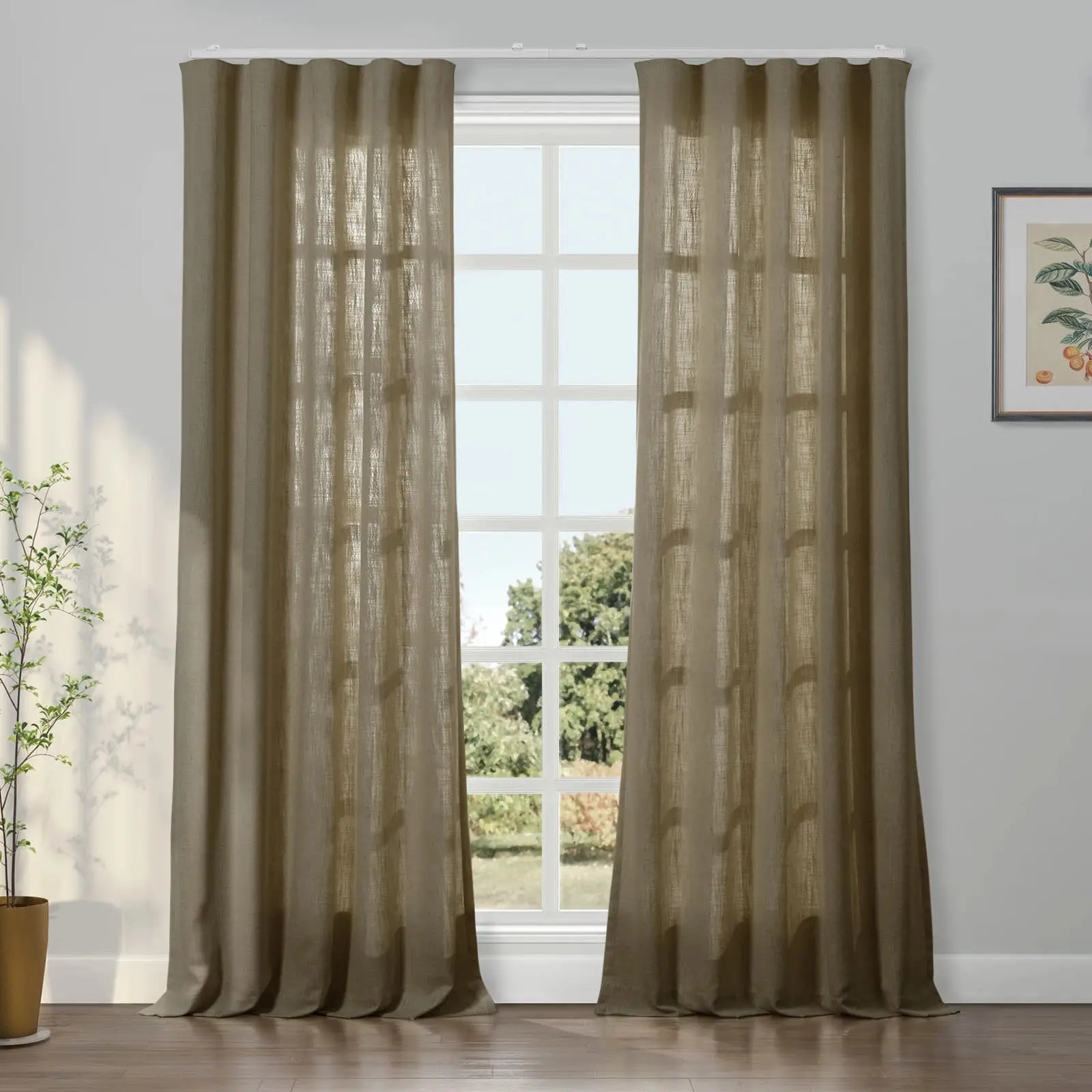 Liz Linen Ripple Fold Drapery - Image 31