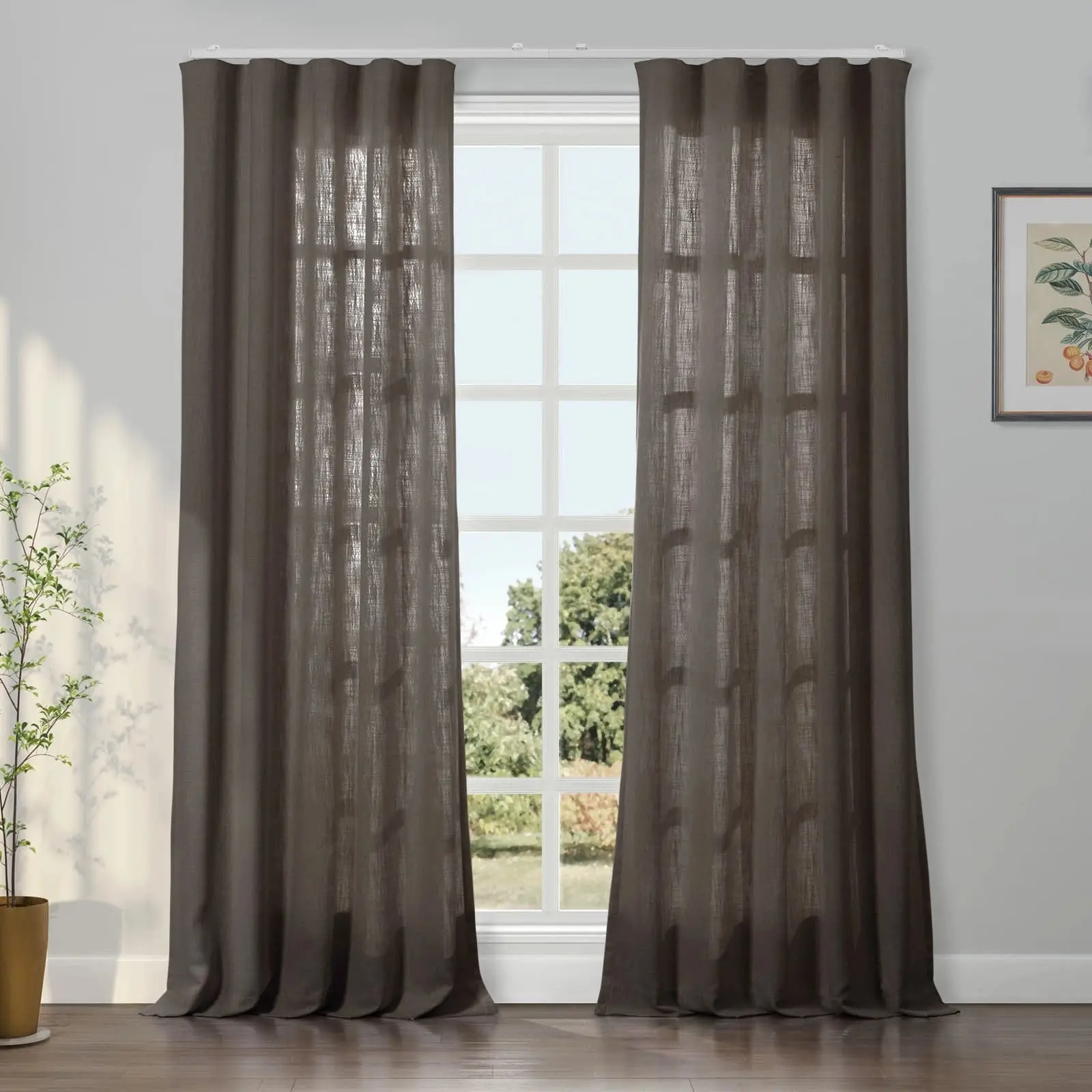 Liz Linen Ripple Fold Drapery - Image 34