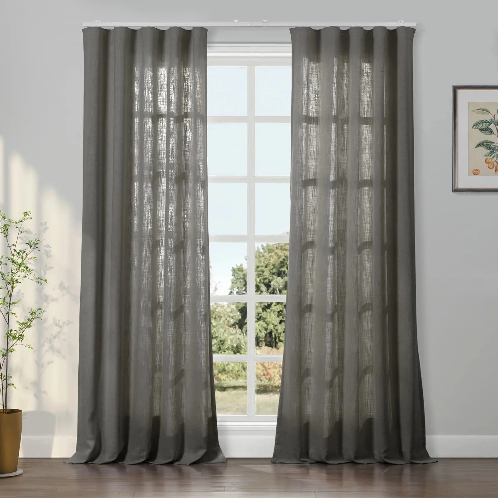 Liz Linen Ripple Fold Drapery - Image 37