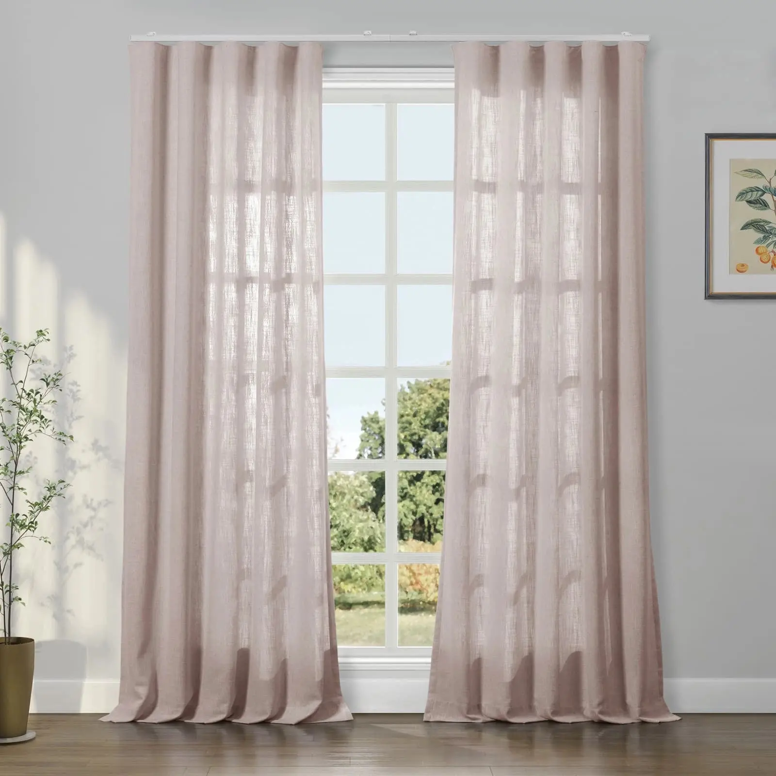 Liz Linen Ripple Fold Drapery - Image 40