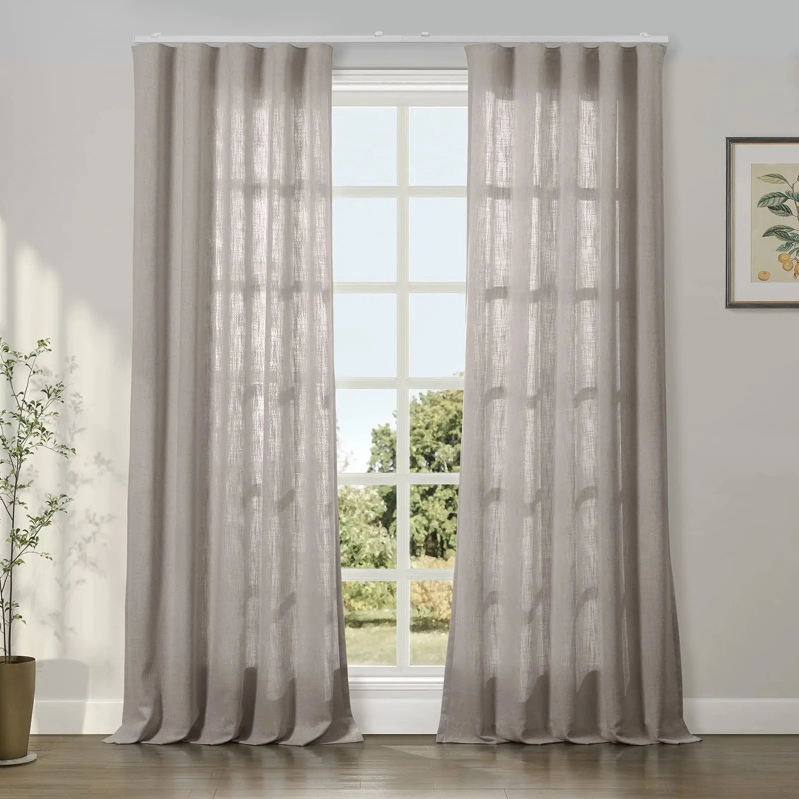 Liz Linen Ripple Fold Drapery - Image 41