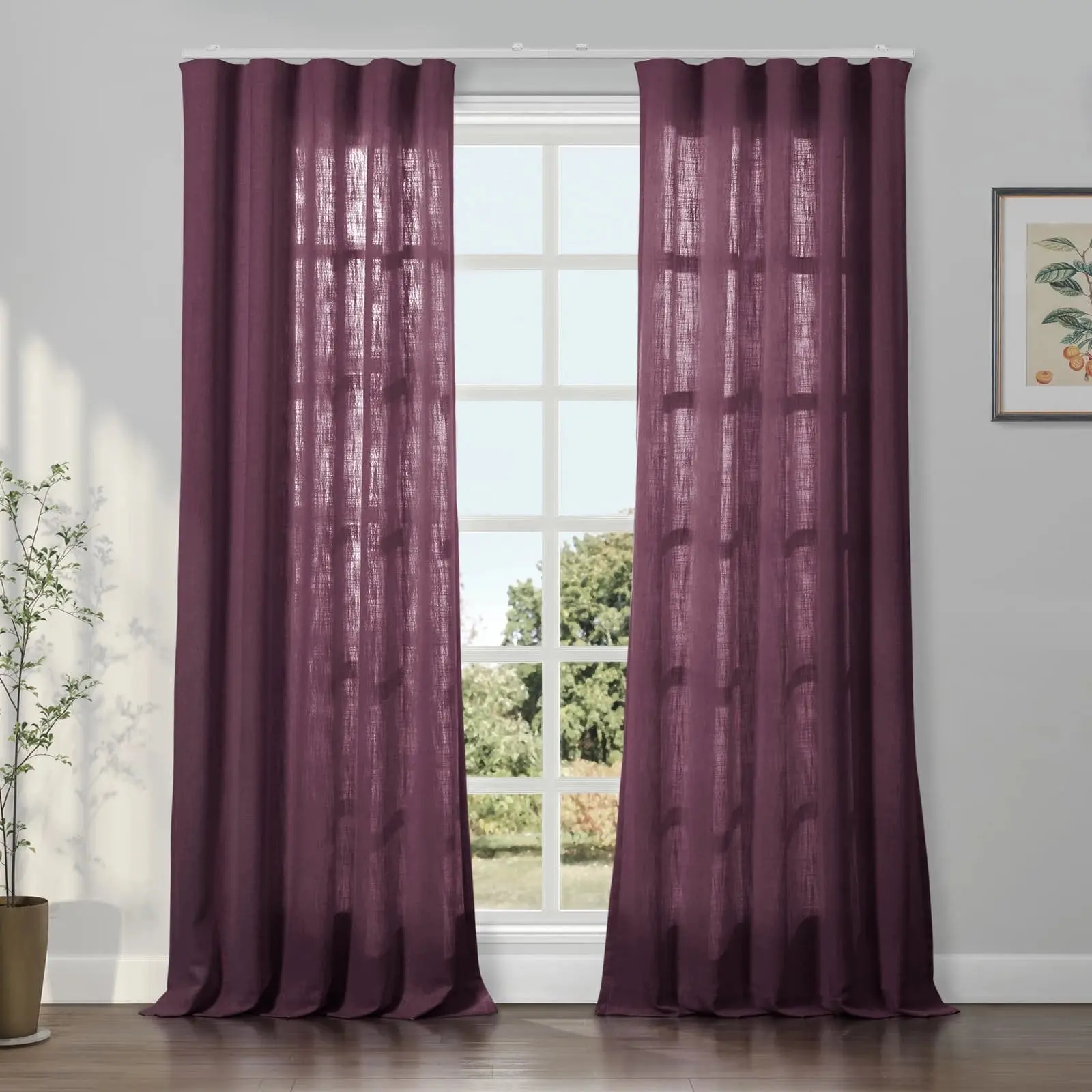 Liz Linen Ripple Fold Drapery - Image 42
