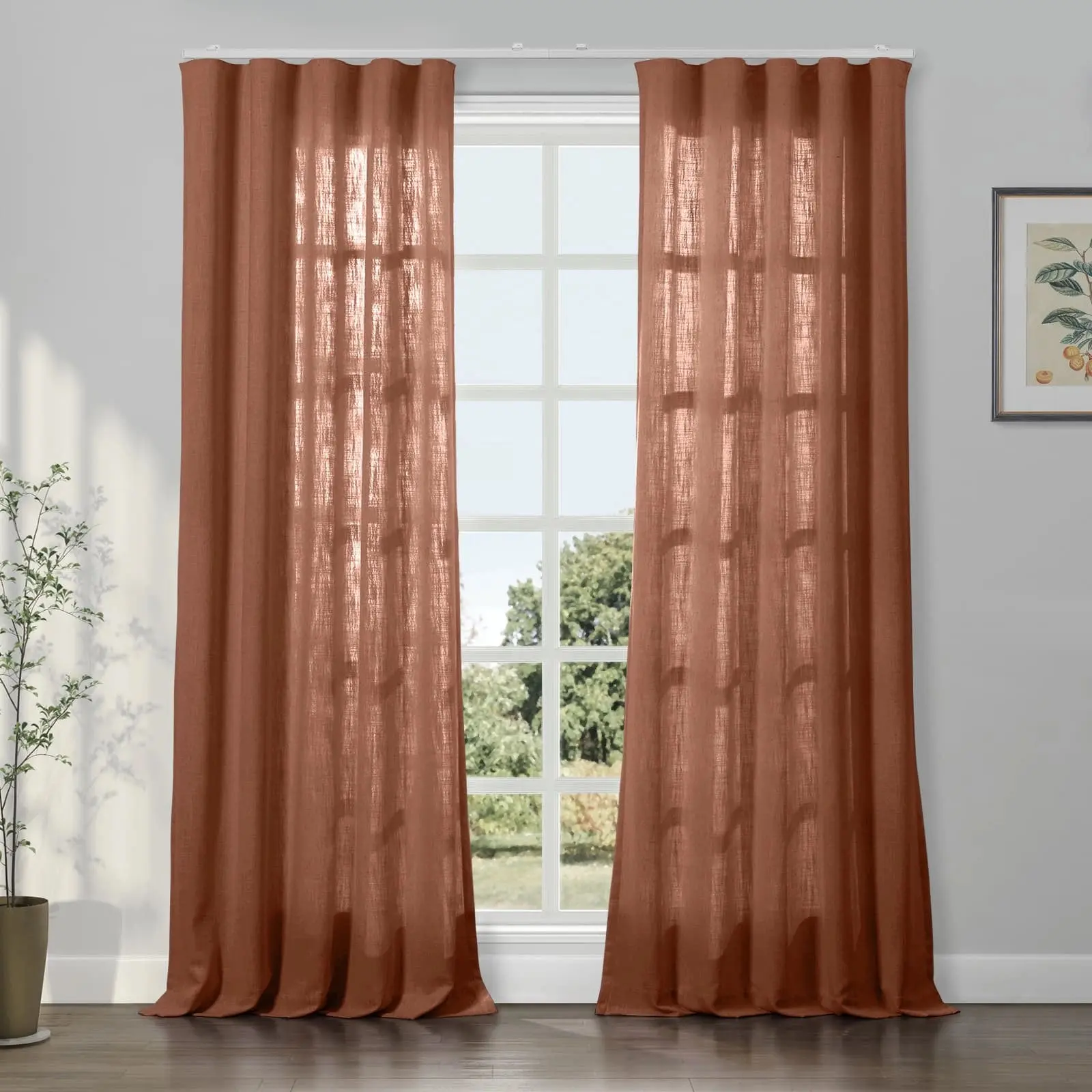 Liz Linen Ripple Fold Drapery - Image 46