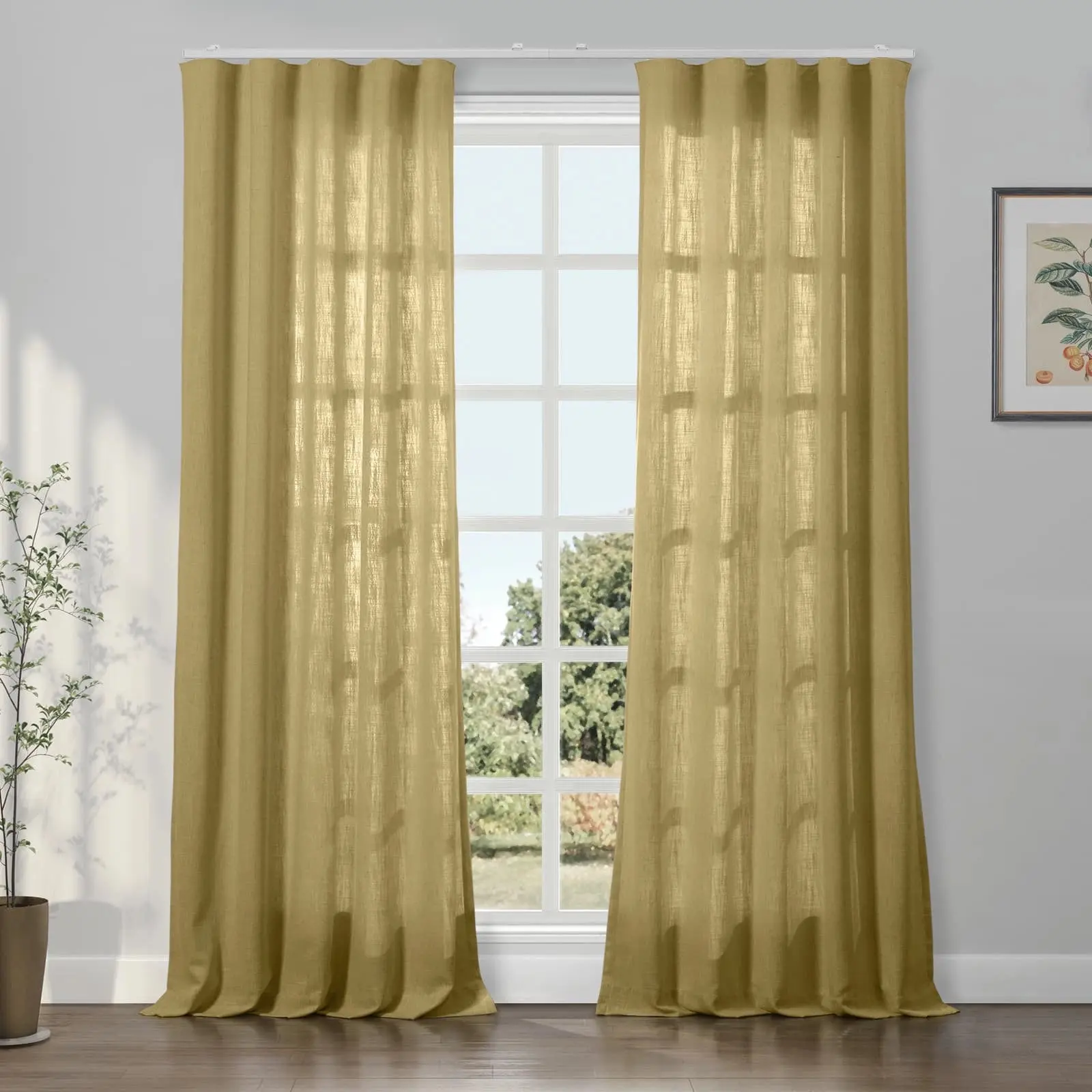 Liz Linen Ripple Fold Drapery - Image 49