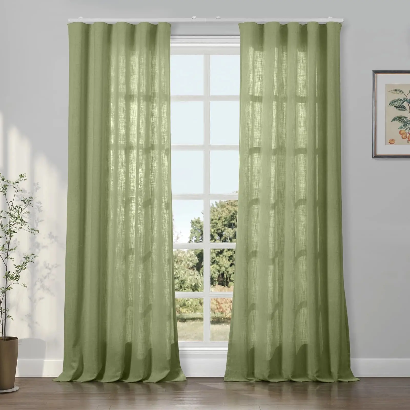 Liz Linen Ripple Fold Drapery - Image 50