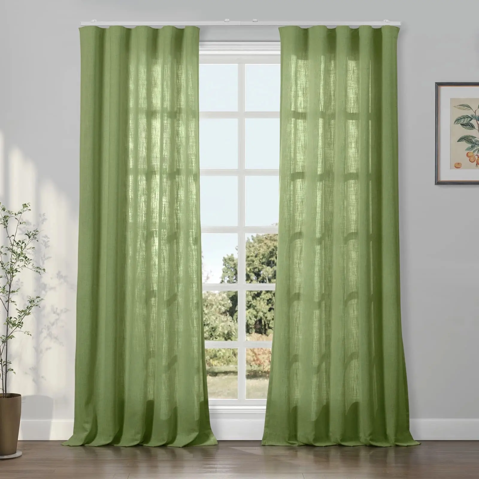 Liz Linen Ripple Fold Drapery - Image 51