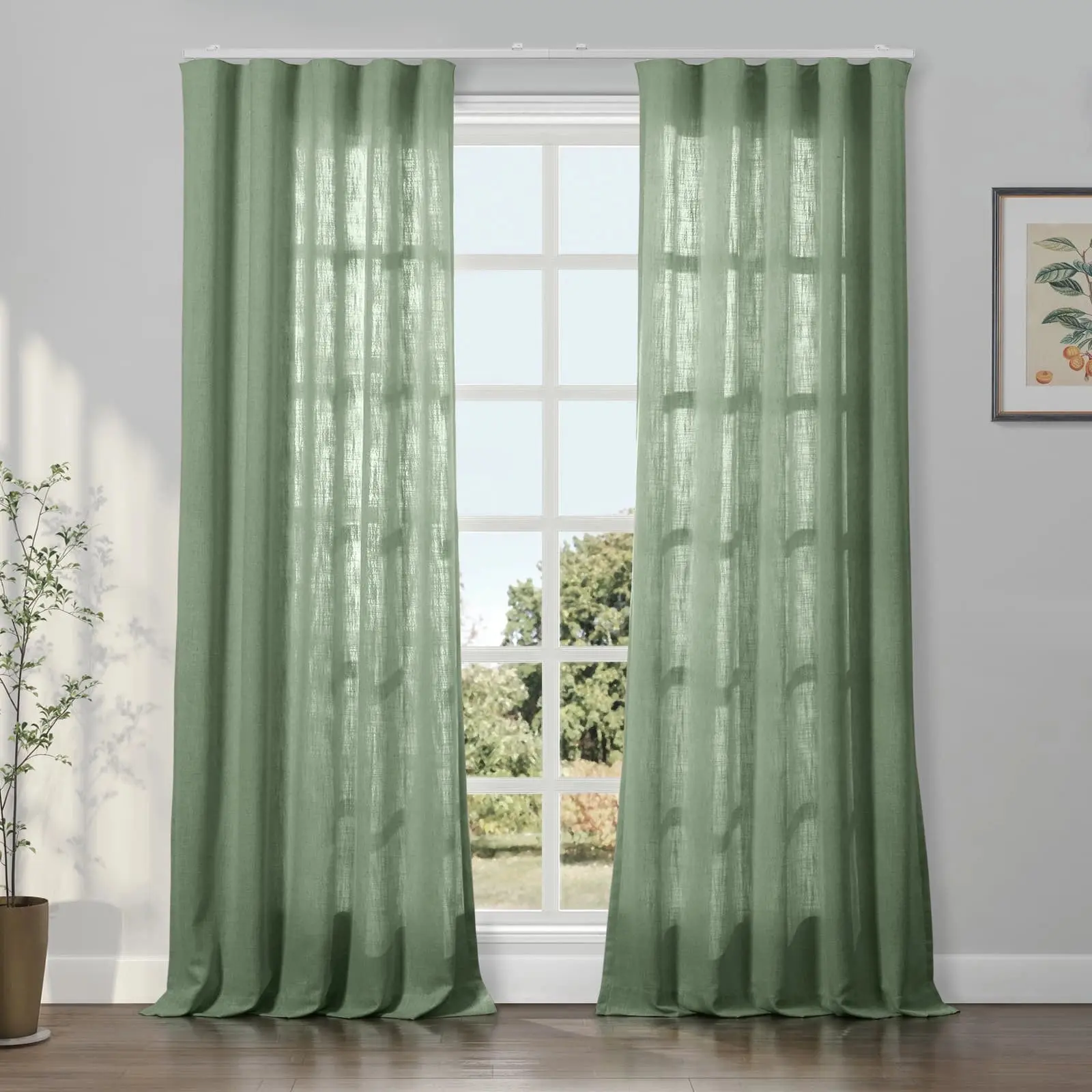 Liz Linen Ripple Fold Drapery - Image 53