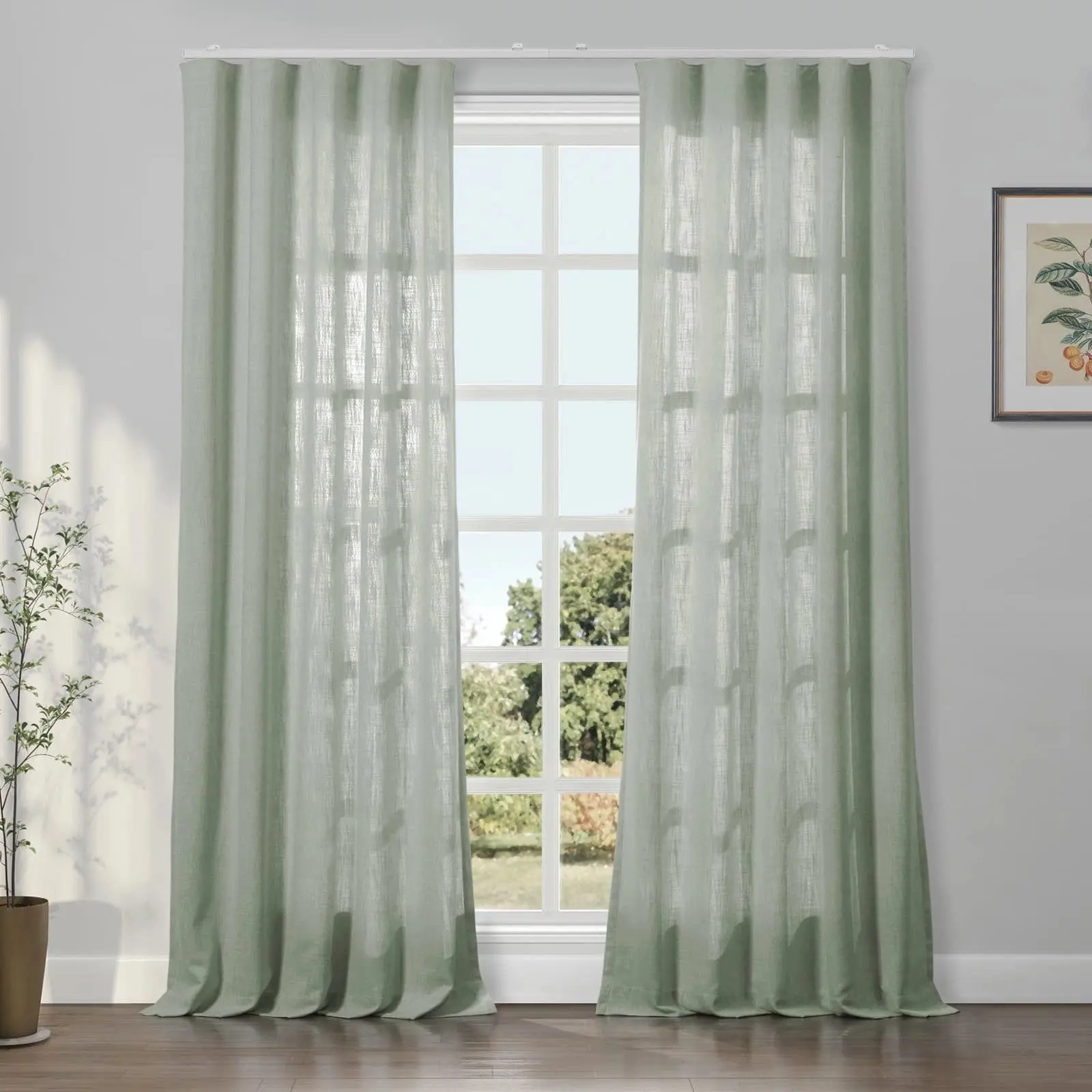 Liz Linen Ripple Fold Drapery - Image 54