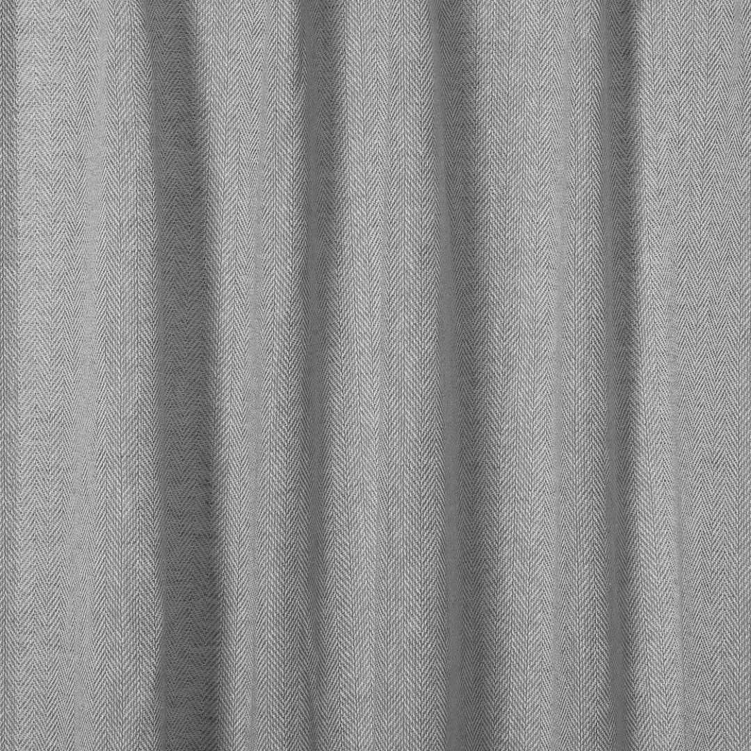 Ron Linen Herringbone Custom Curtain Pleated - Image 23