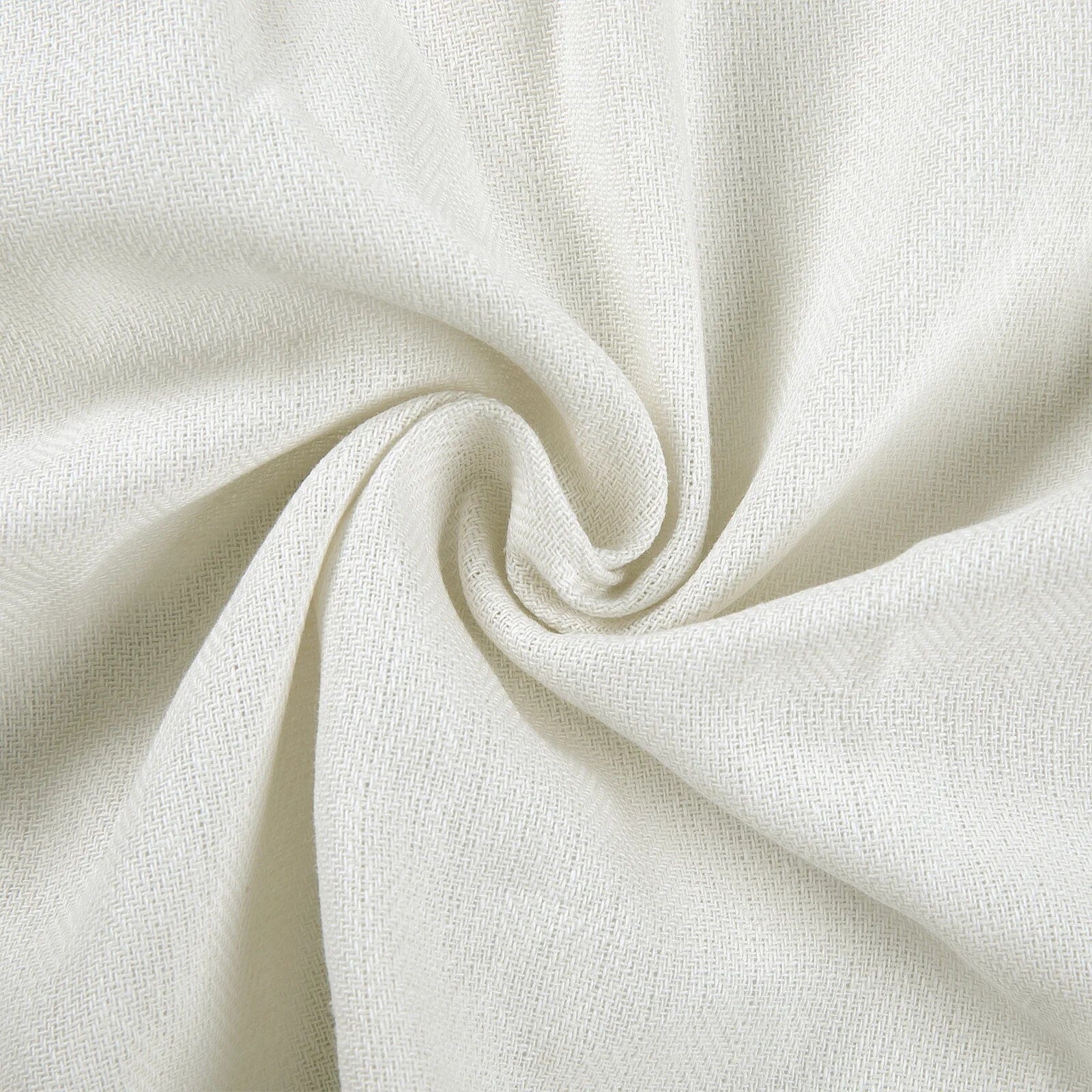 Ron Linen Cotton Herringbone Curtain Grommet - Image 4