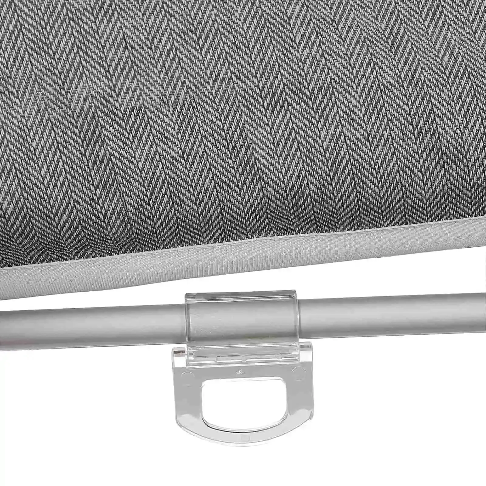 Ron Linen Cotton Herringbone Roman Shade Cordless - Image 51