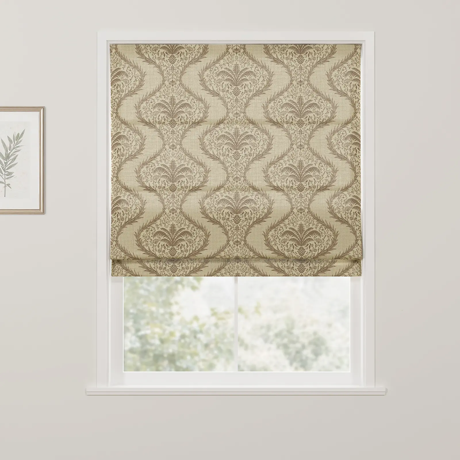 Sabrina Ramkhelawan Canyon Grove Cotton Roman Shade Cordless - Image 11
