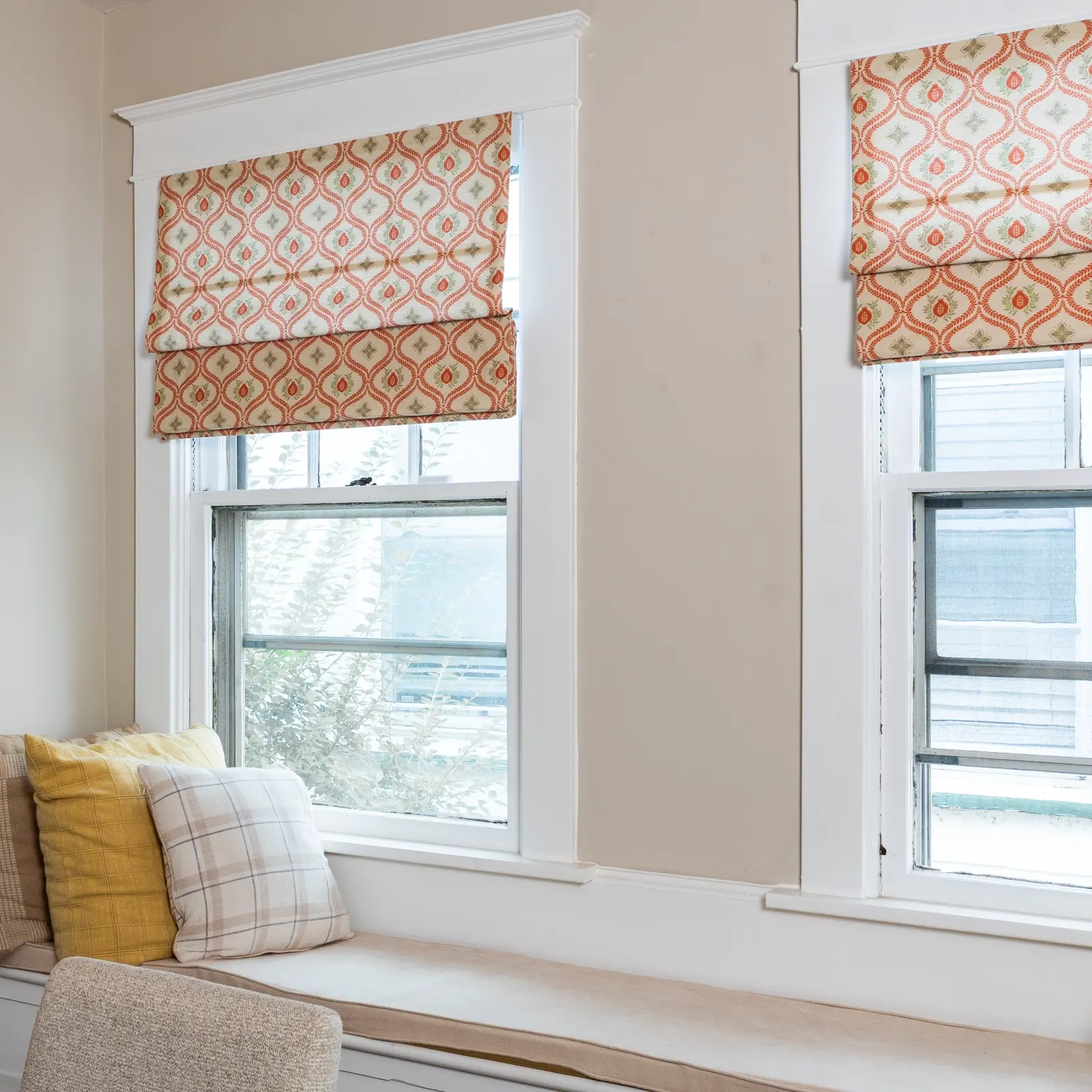 Sabrina Ramkhelawan Canyon Grove Cotton Roman Shade Cordless - Image 8