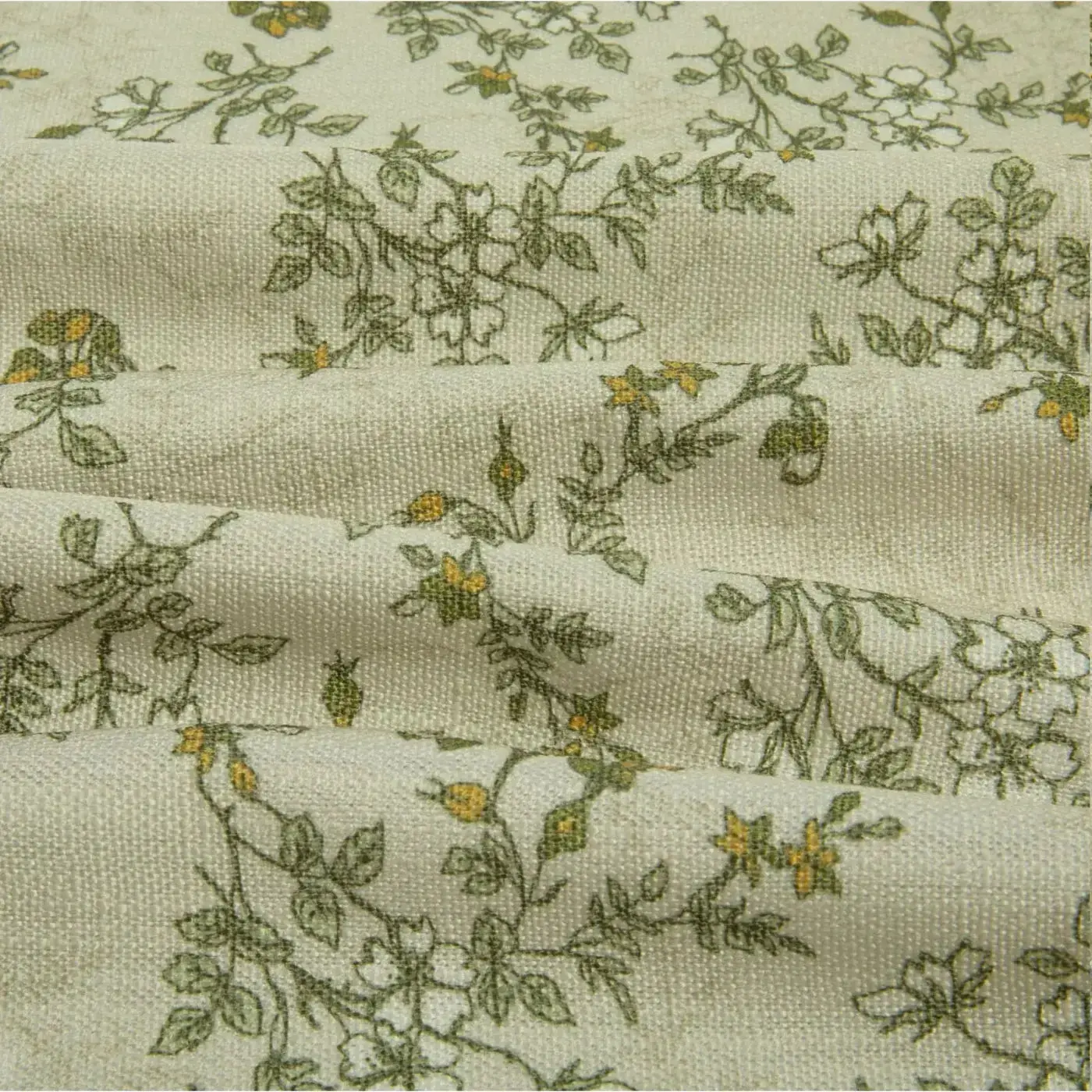 Sara Le Print Linen Pleated Cafe Curtains - Image 114