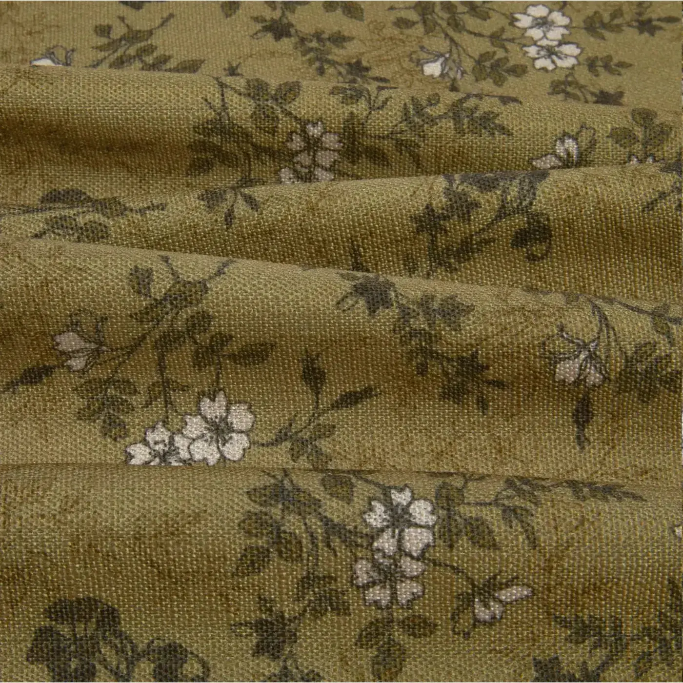 Sara Le Print Linen Pleated Cafe Curtains - Image 117