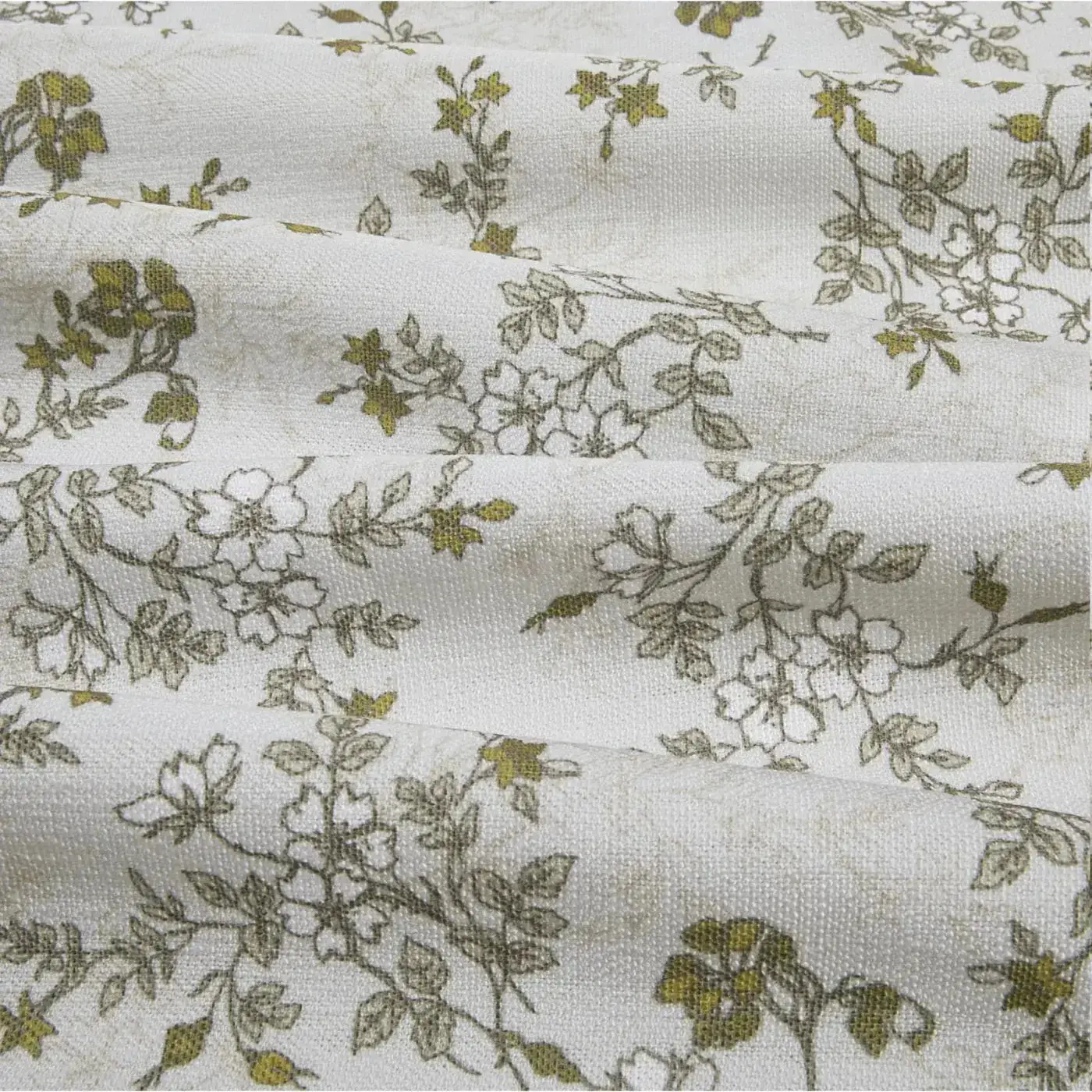 Sara Le Print Linen Pleated Cafe Curtains - Image 118