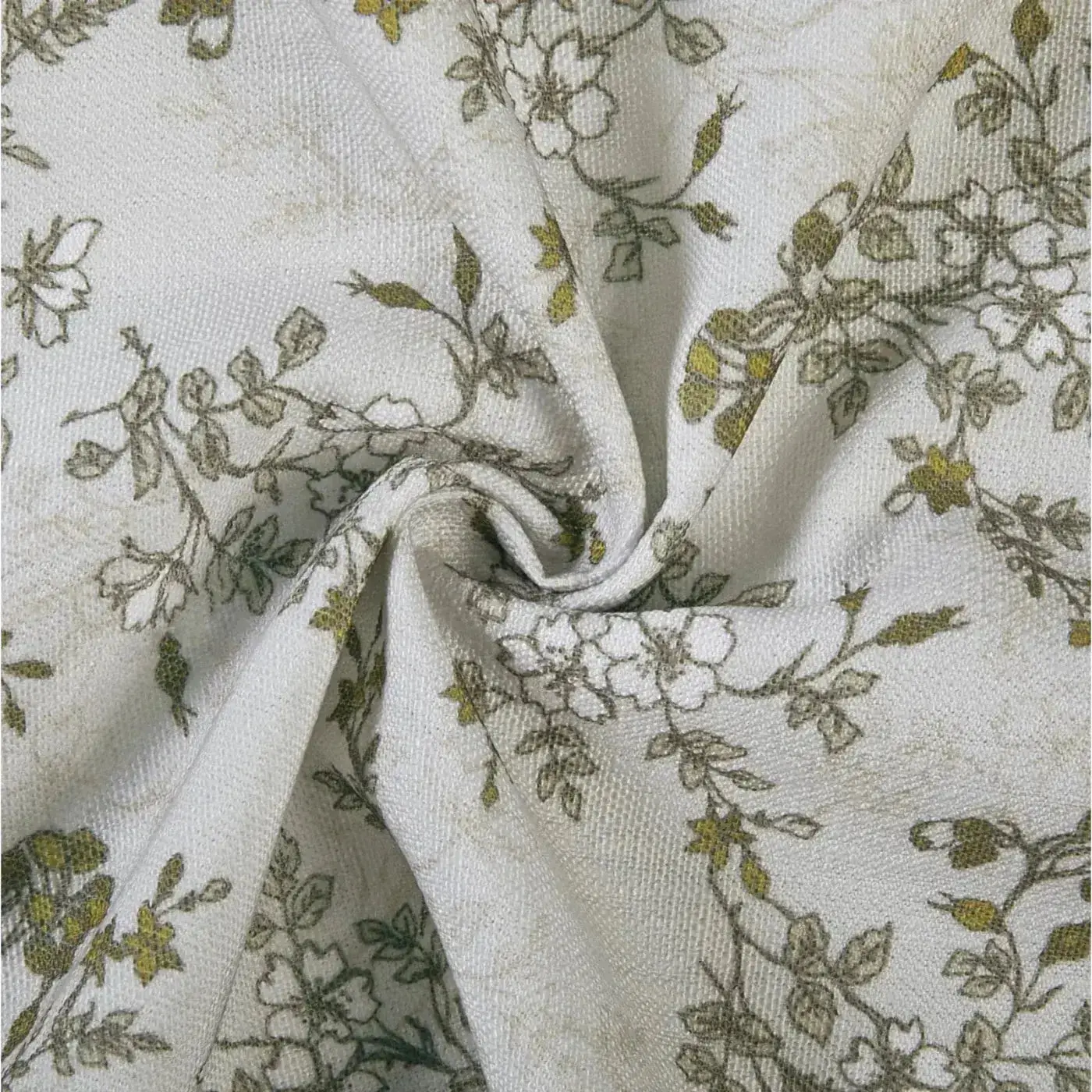 Sara Le Print Linen Pleated Cafe Curtains - Image 80