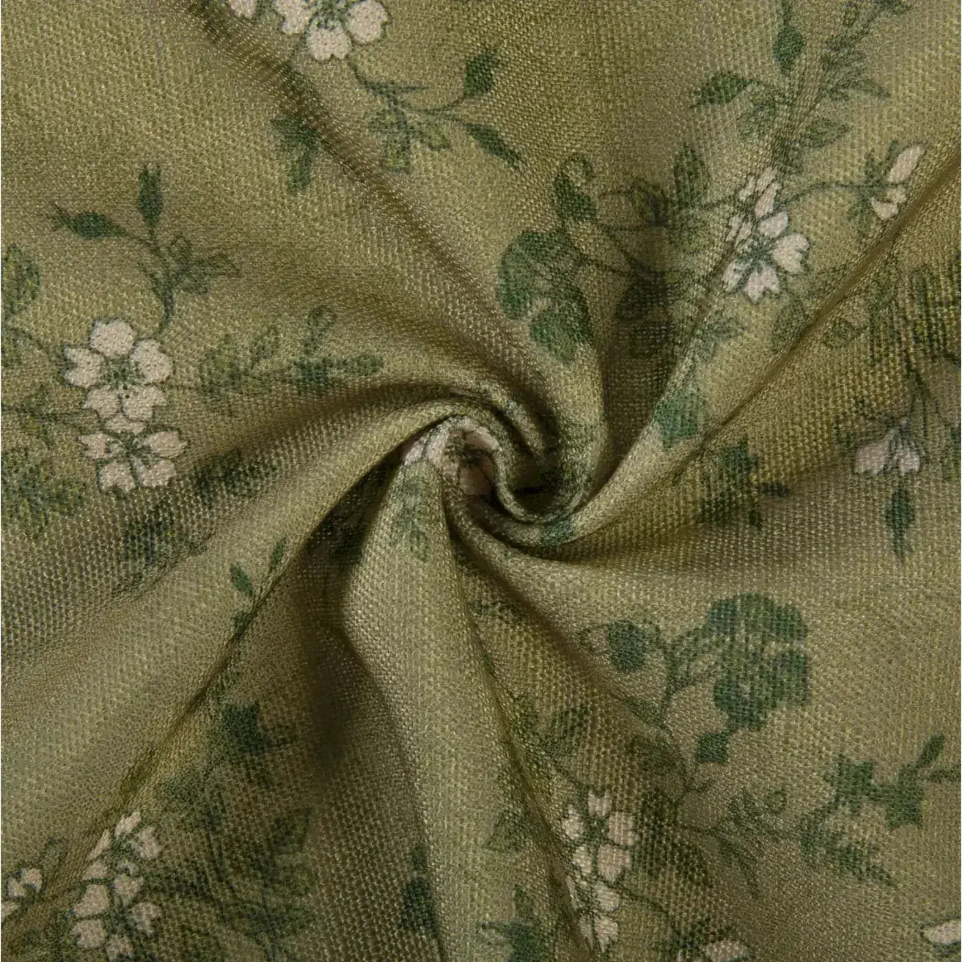 Sara Le Print Linen Pleated Cafe Curtains - Image 89